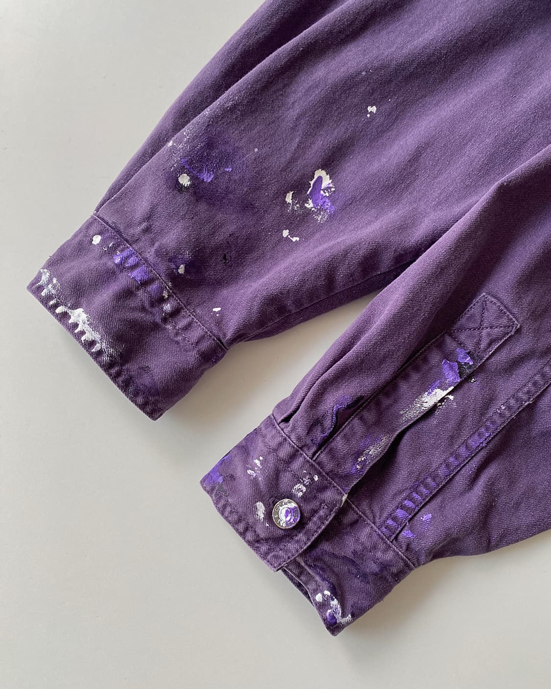 리바이스 페인팅 퍼플 셔츠 상품이미지7