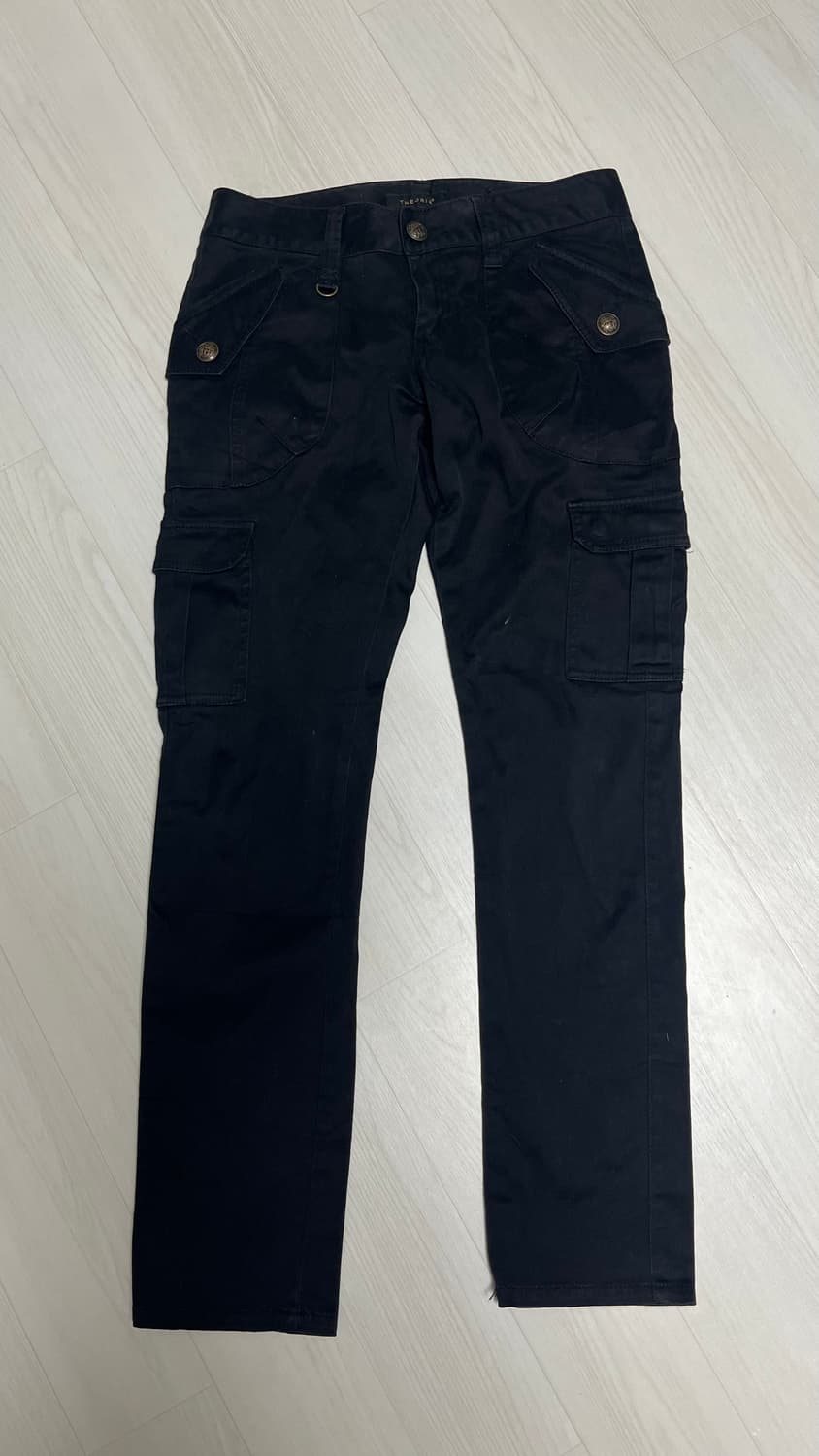 theoria 금장버튼 카고팬츠 상품이미지1