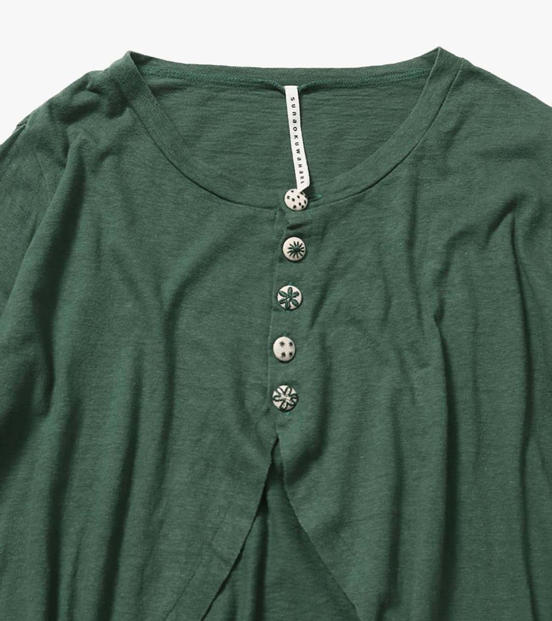 SUNAO KUWAHARA - WORK BUTTON JERSEY 상품이미지5