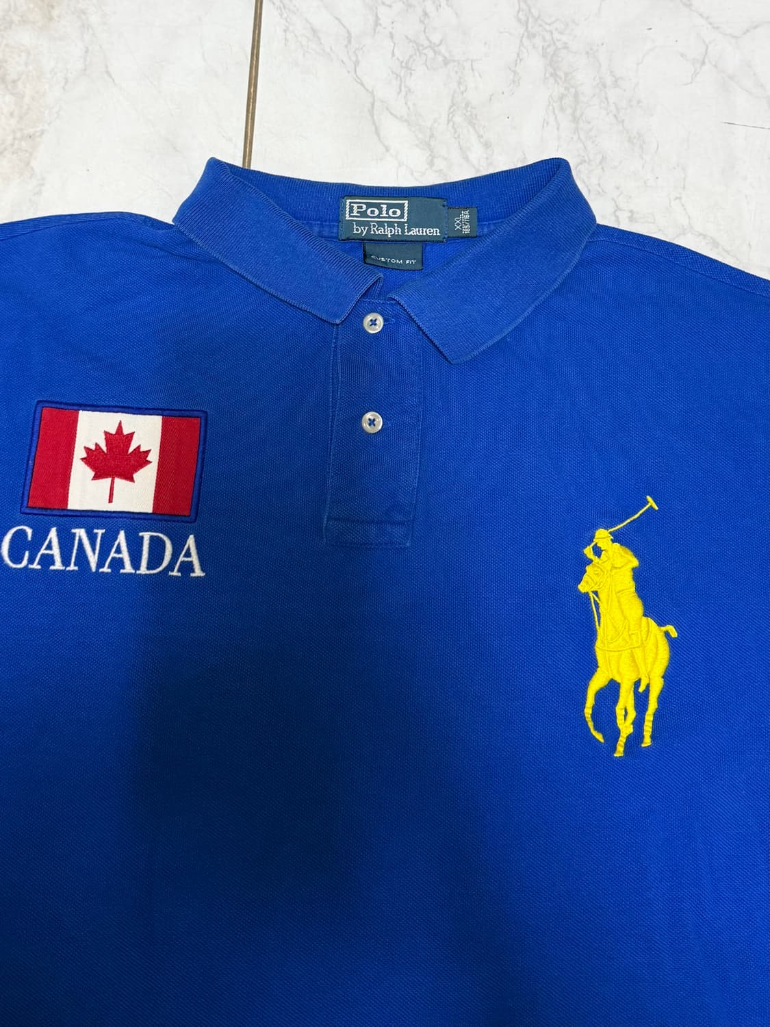 폴로 빅포니 캐나다 빅사이즈 반팔카라티 110 115 상품이미지2