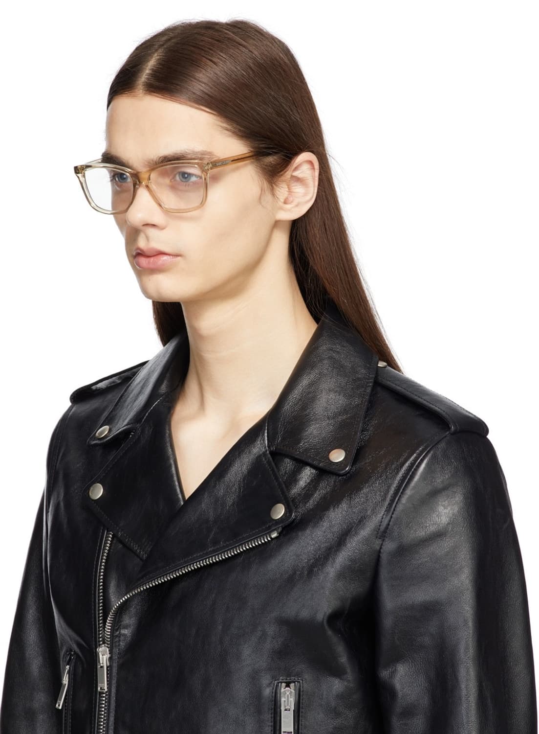 SAINT LAURENT 생로랑 반투명 SL482 안경 상품이미지6