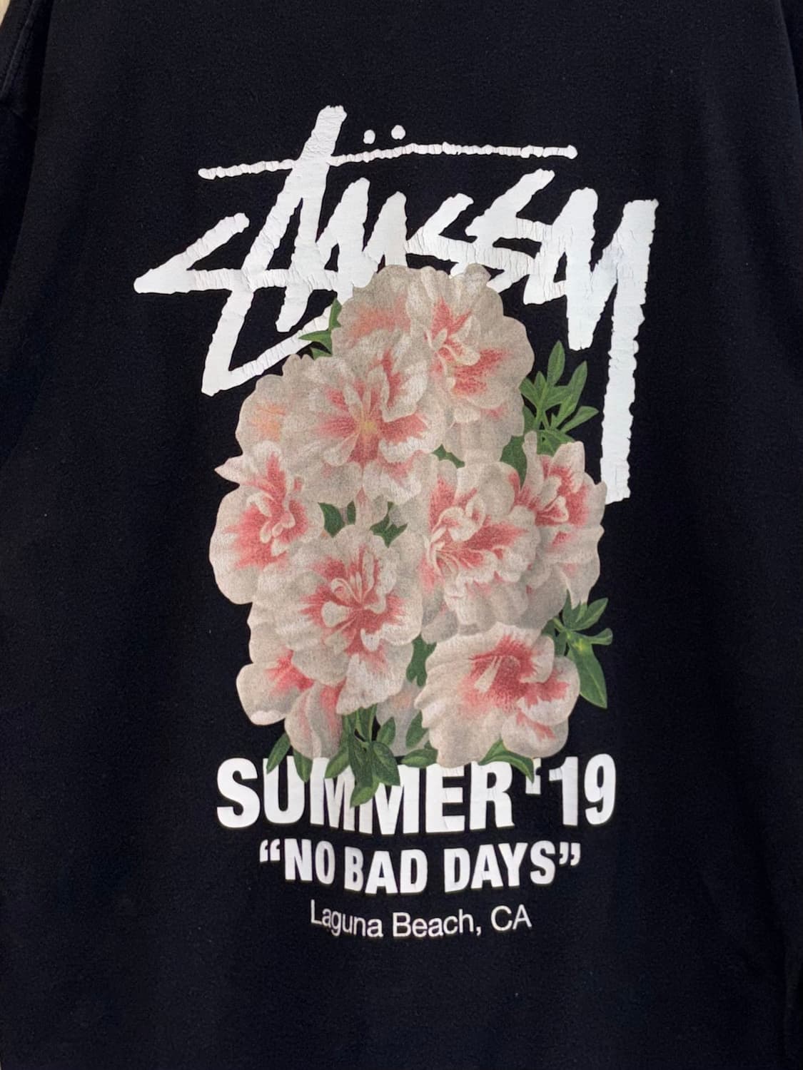 스투시 카네이션 티셔츠 상품이미지2