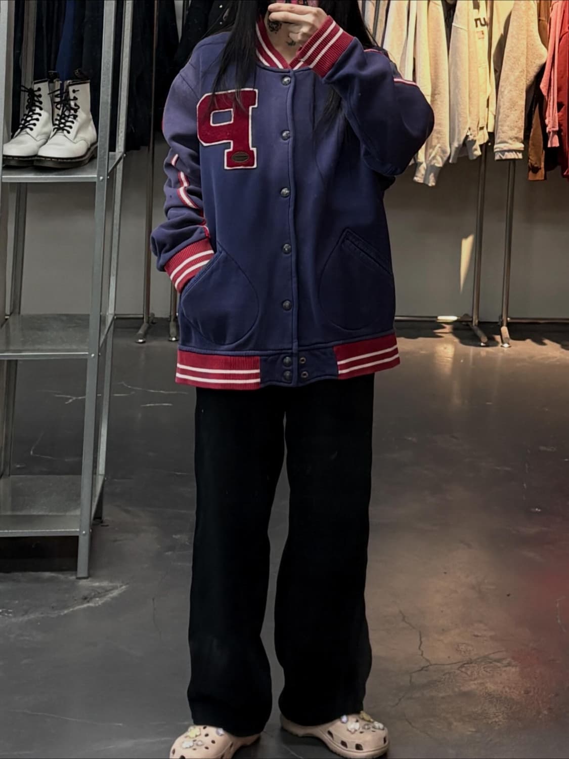 폴로랄프로렌 P로고 바시티 자켓  A3582 상품이미지1