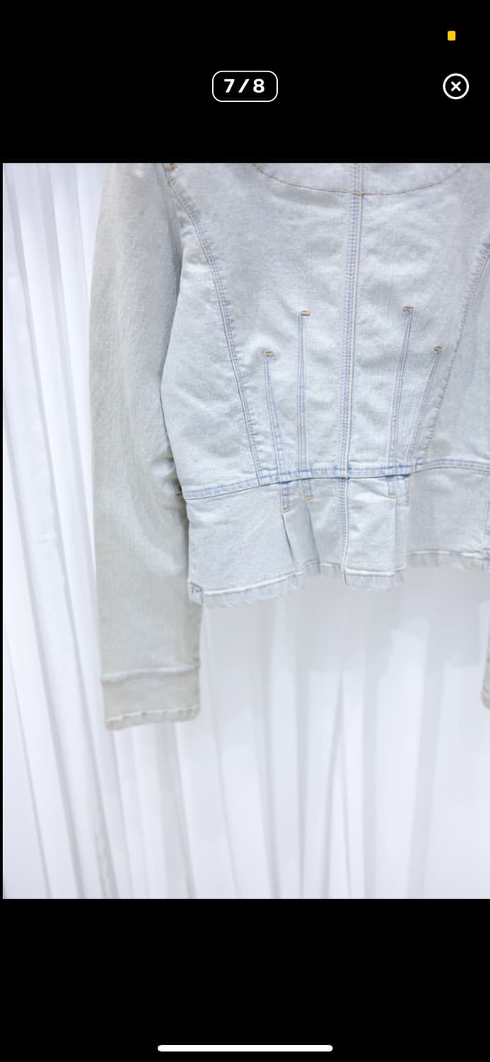 빈티지 버튼 청자켓 상품이미지8