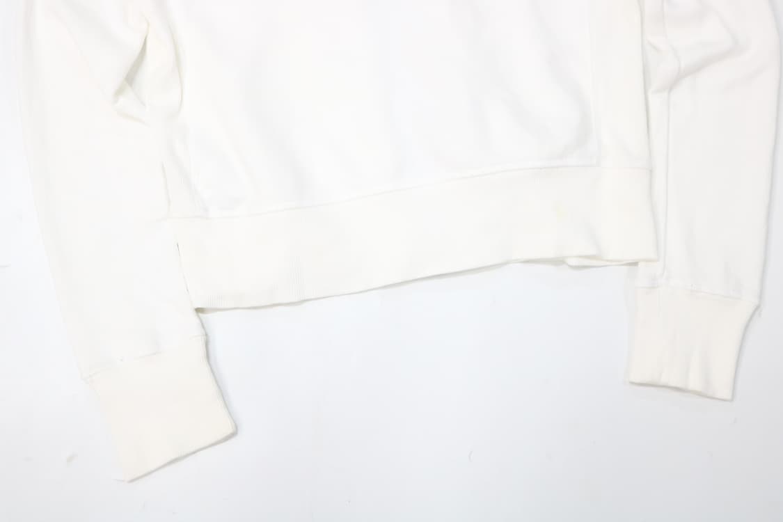 나이키 빈티지 화이트 미니 로고 자수 후드 집업 (M) 상품이미지9
