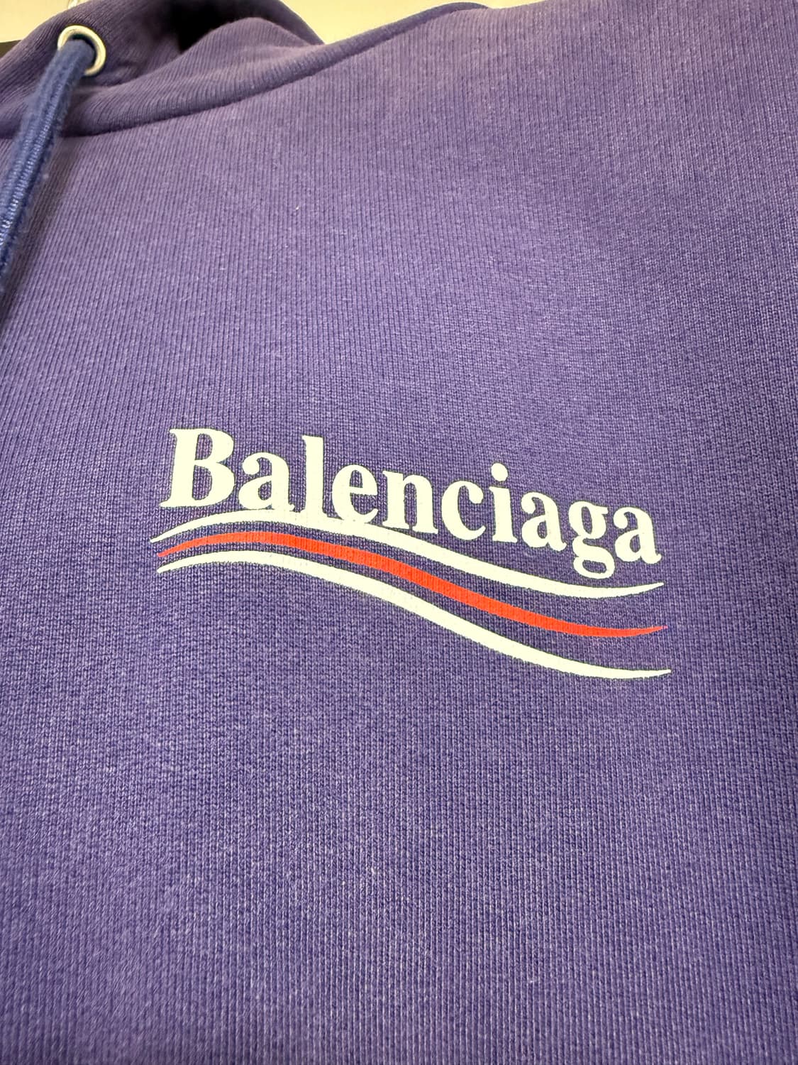 발렌시아가 웨이브로고 후드 105 상품이미지5