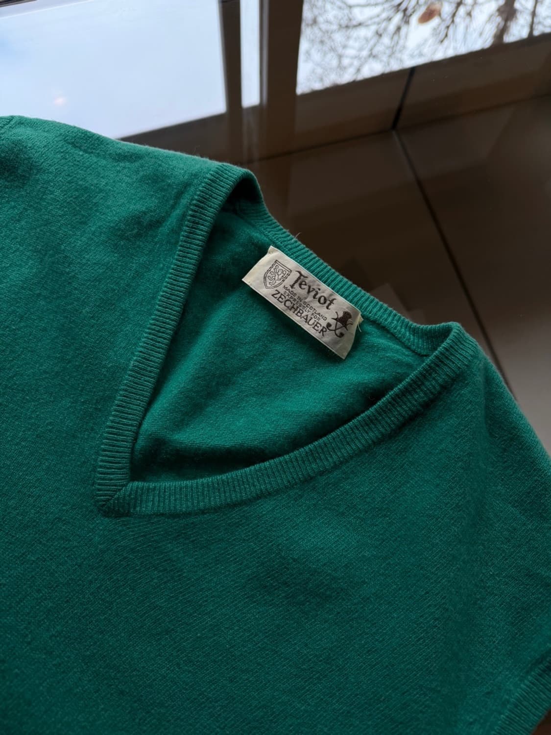 TEVIOT 스코티쉬 램스울 베스트 100 상품이미지5