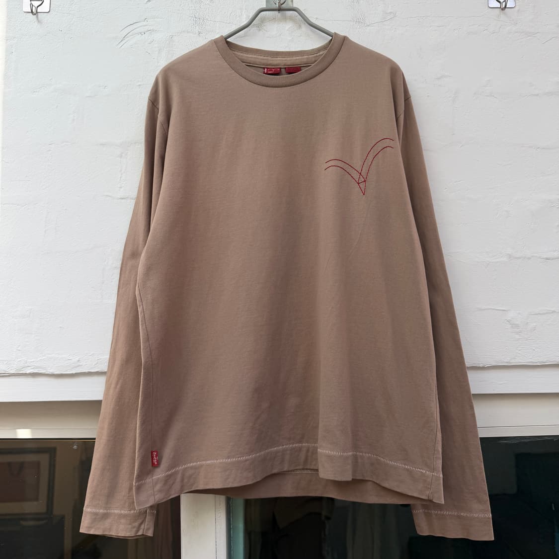 Levis type 1 리바이스 타입원 피그먼트 긴팔티 브라운 L 상품이미지1