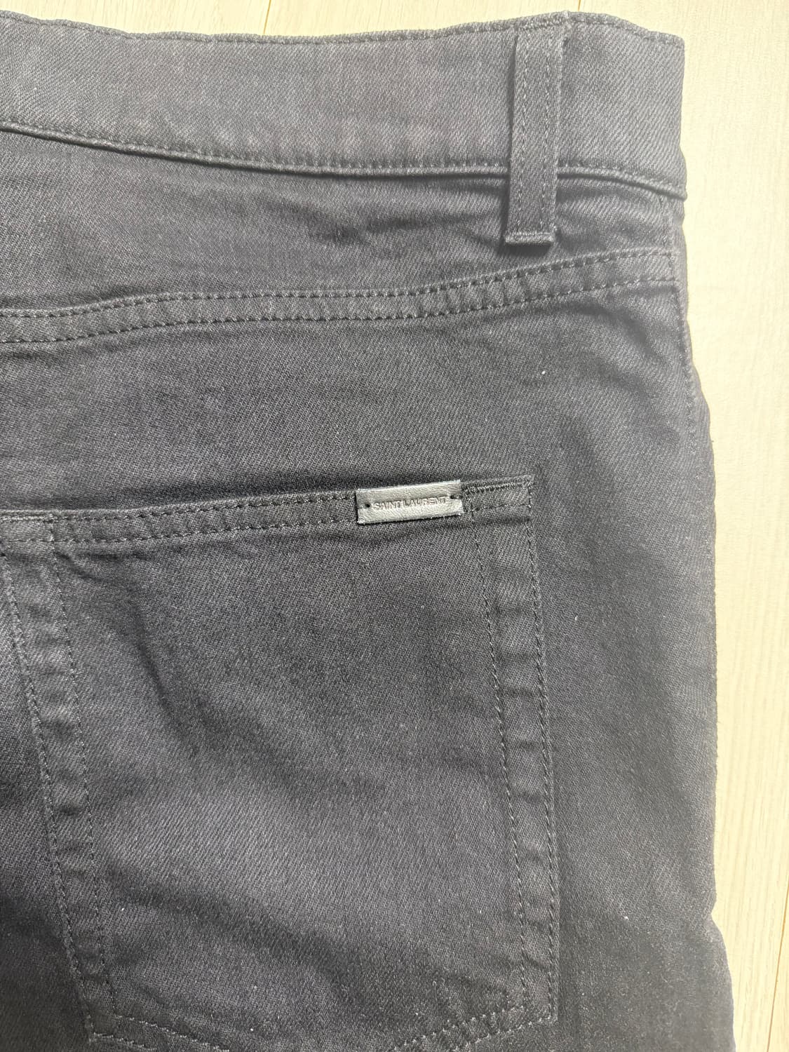 생로랑 21FW 블랙진 상품이미지5