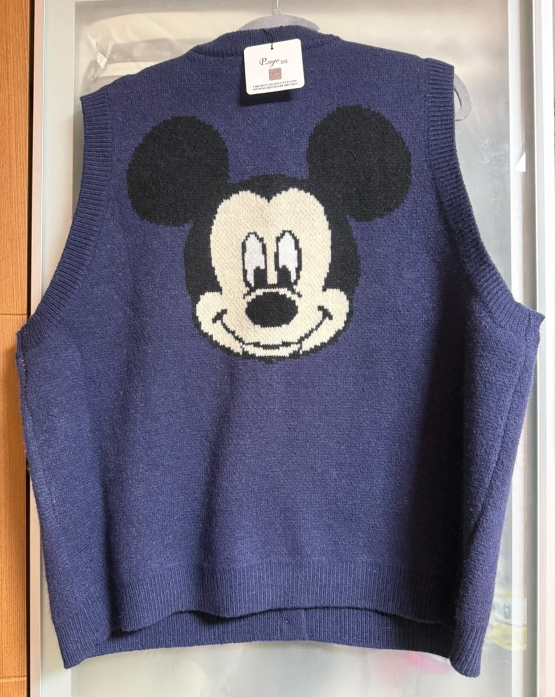 디즈니 미키 정품 네이비 조끼 - 새상품 상품이미지1
