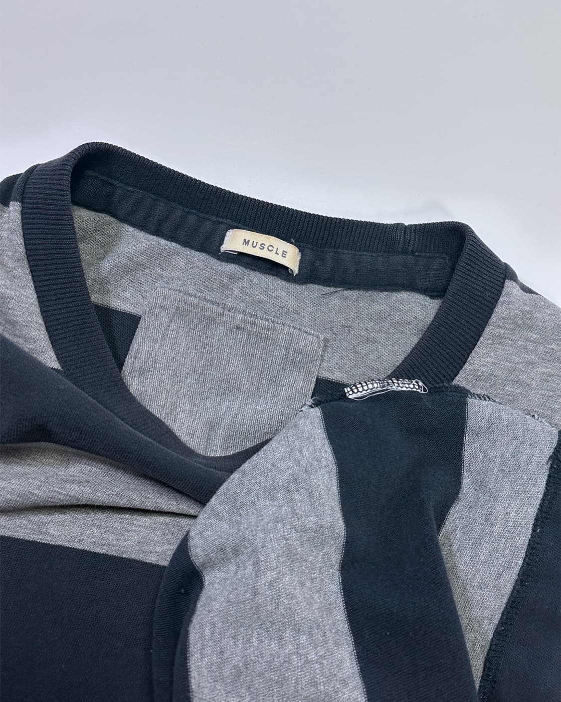 아베크롬비 순록로고 단가라 맨투맨 상품이미지4