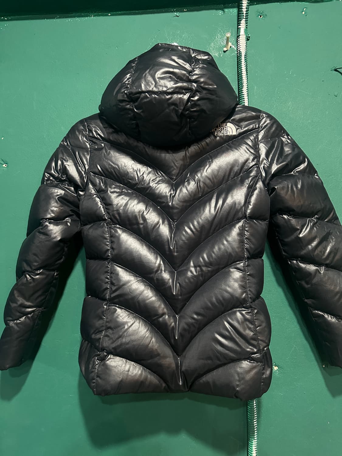 노스페이스 여성 후드경량패딩 S 상품이미지3