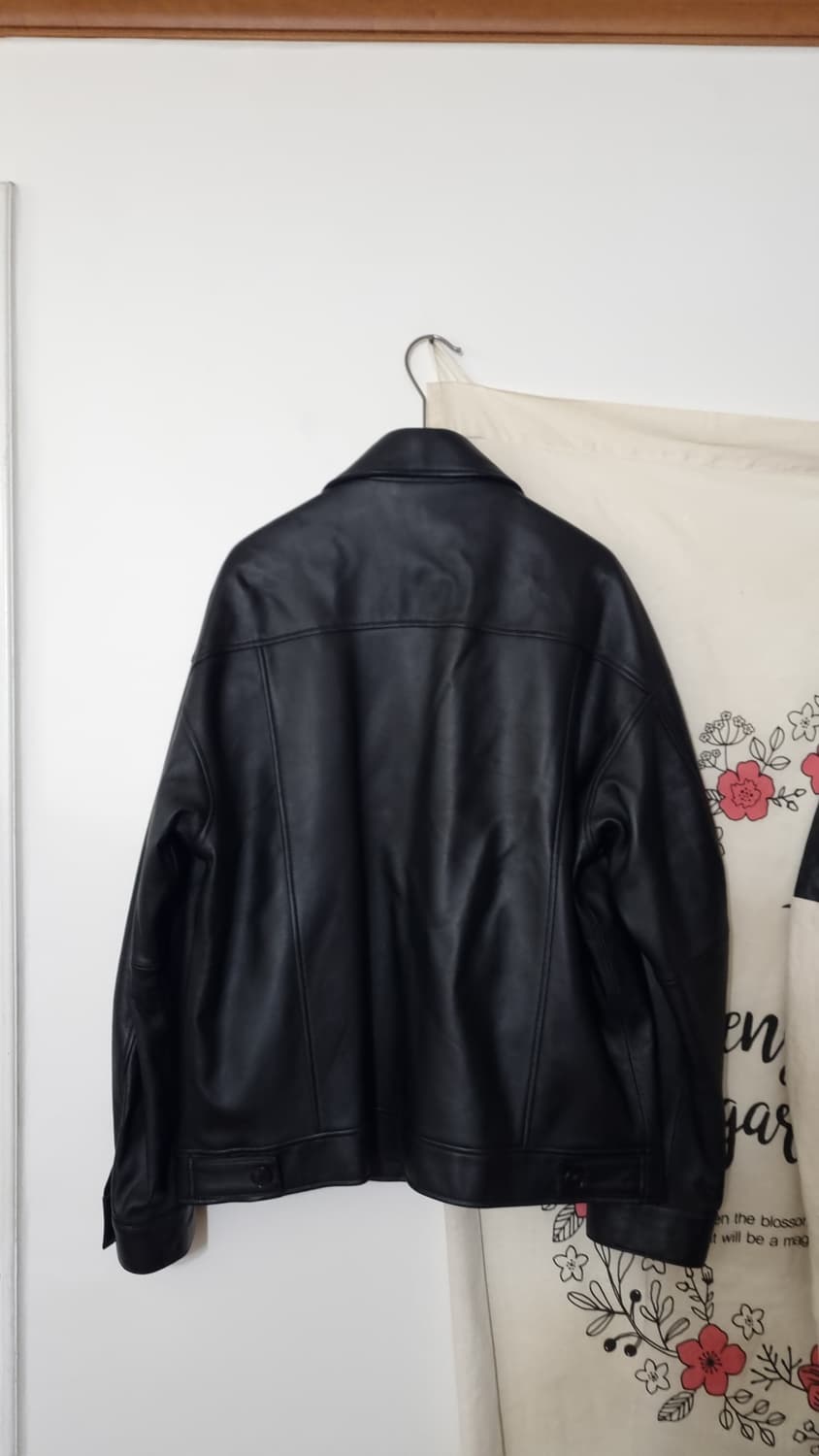 DOFFJASON 양가죽 오버핏 자켓L 상품이미지7