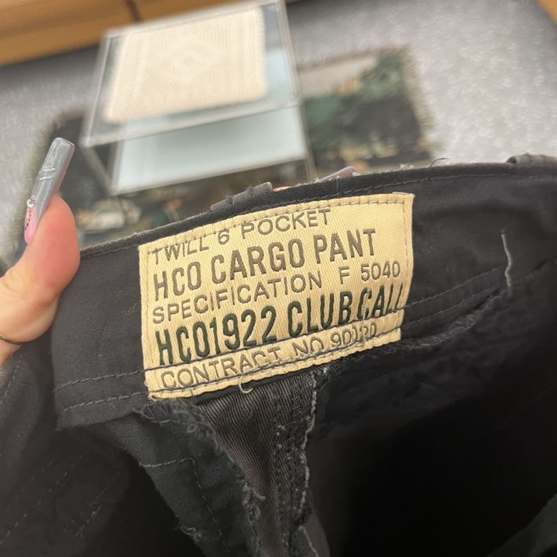 HCO 1922 빈티지 스트릿 펑크 트러커 카고팬츠 28인치 C12606 상품이미지5