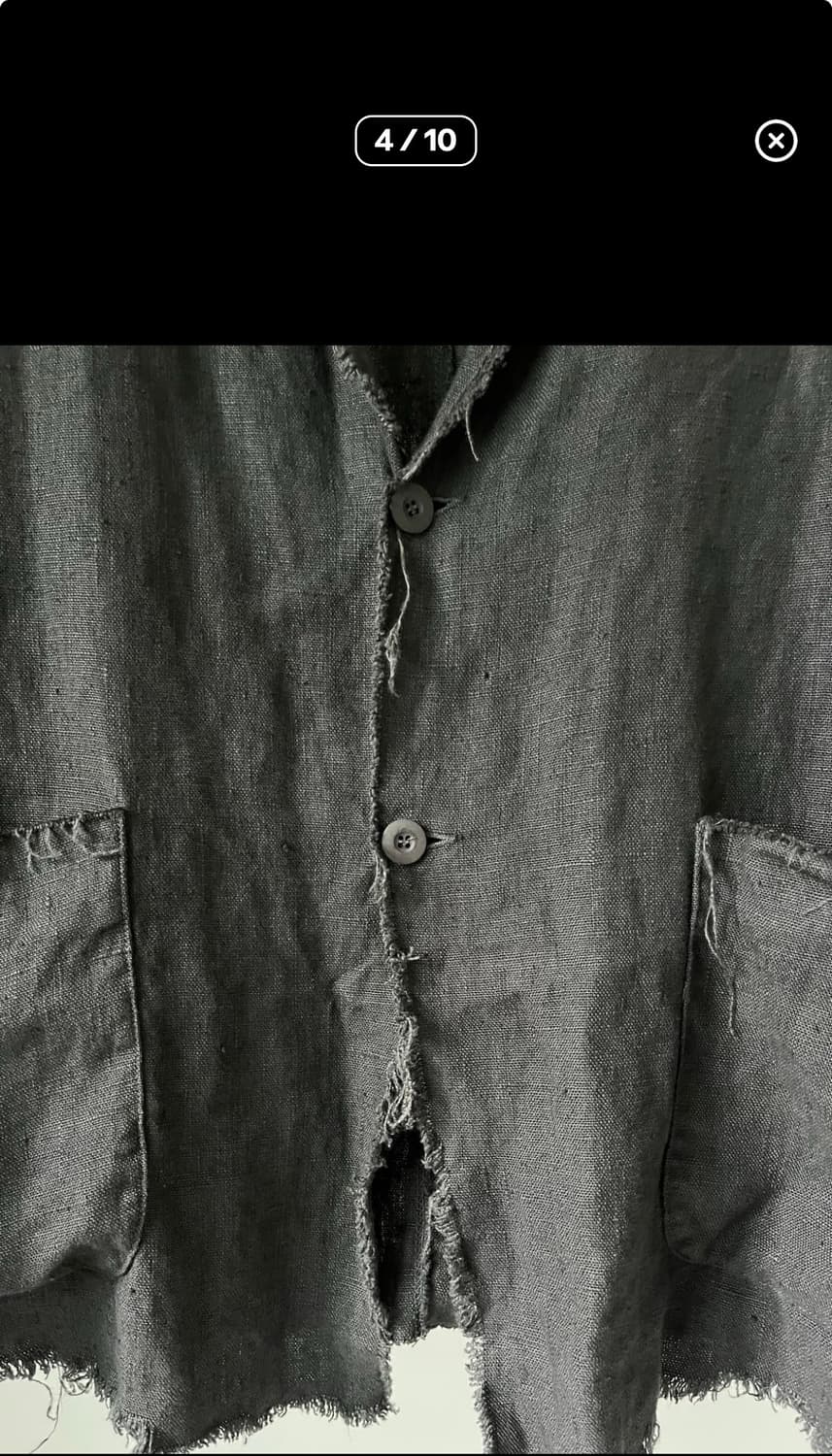 Poeme bohemien 린넨 자켓 상품이미지3