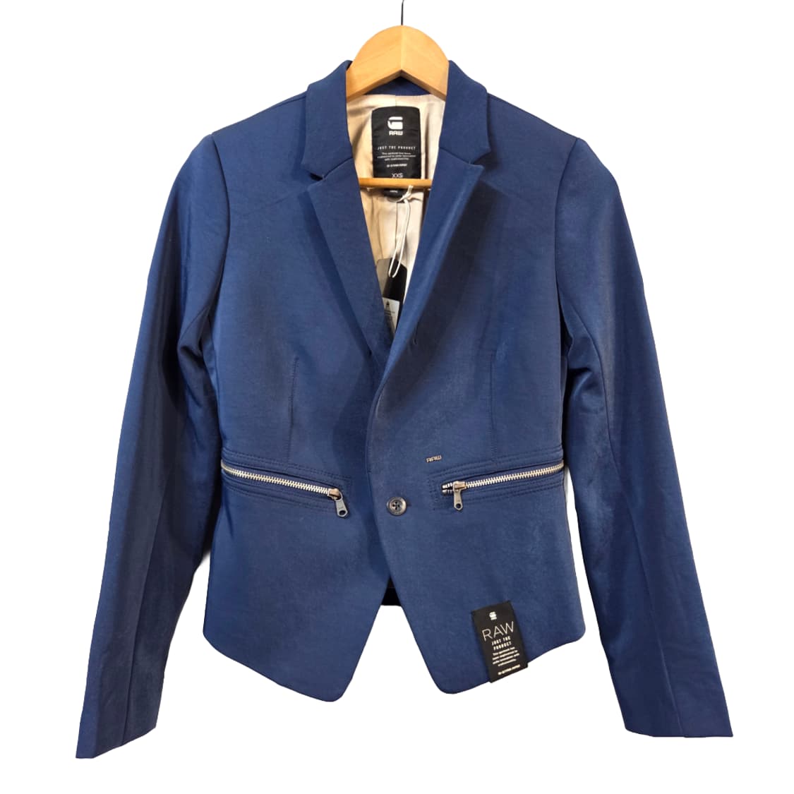 G-Star RAW 더블 버튼 네이비 블레이저 XXS 상품이미지1