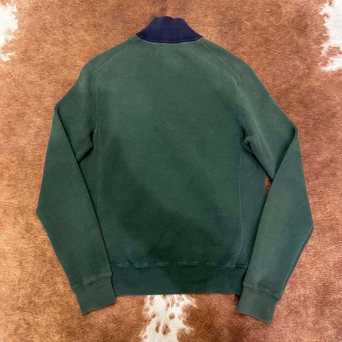 폴로 랄프로렌 패치 그린 반집업 스웨터 상품이미지7