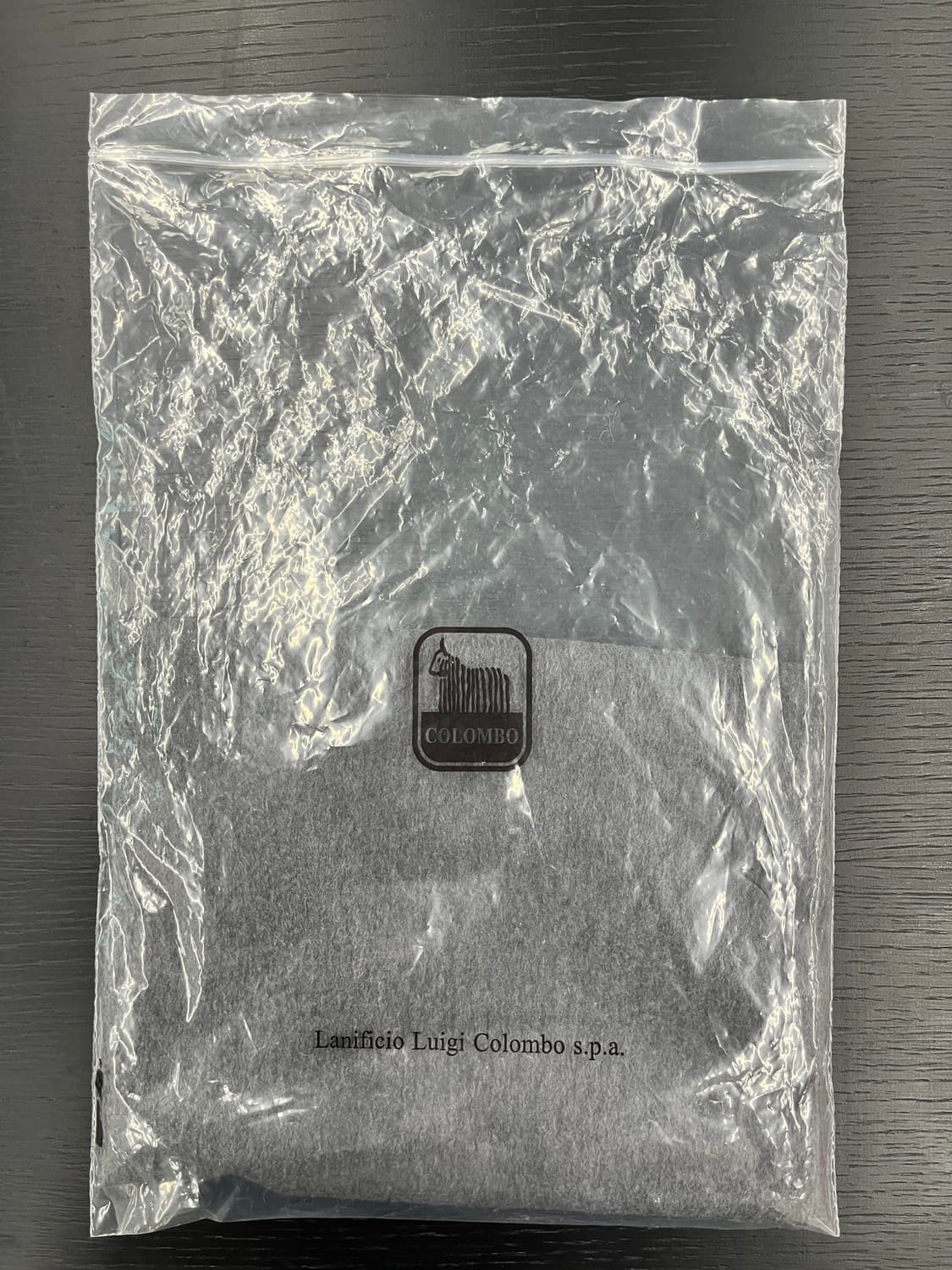 콜롬보 캐시미어 100% 머플러 스카프 그레이 (새상품) 상품이미지6