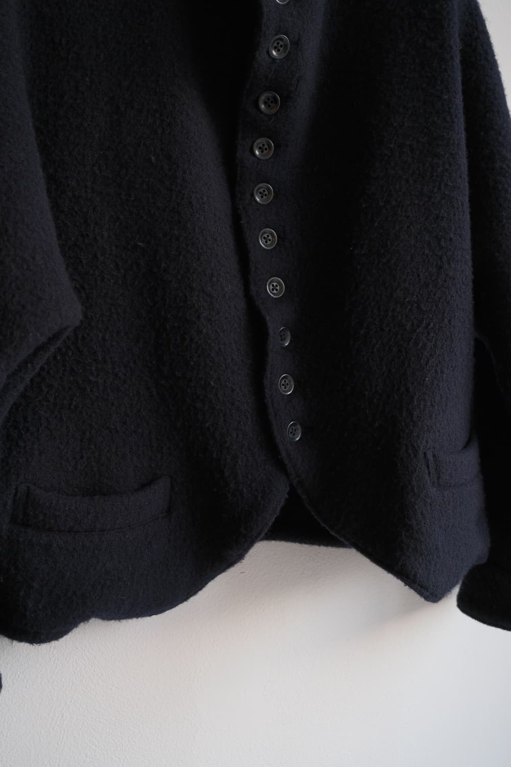 Dolman sleeve button wool jacket  상품이미지8