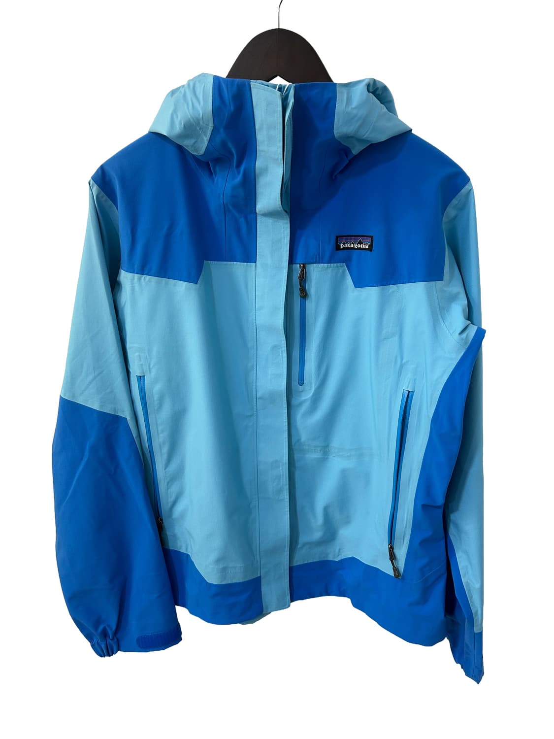 Patagonia 블루 배색 바람막이 자켓 상품이미지1