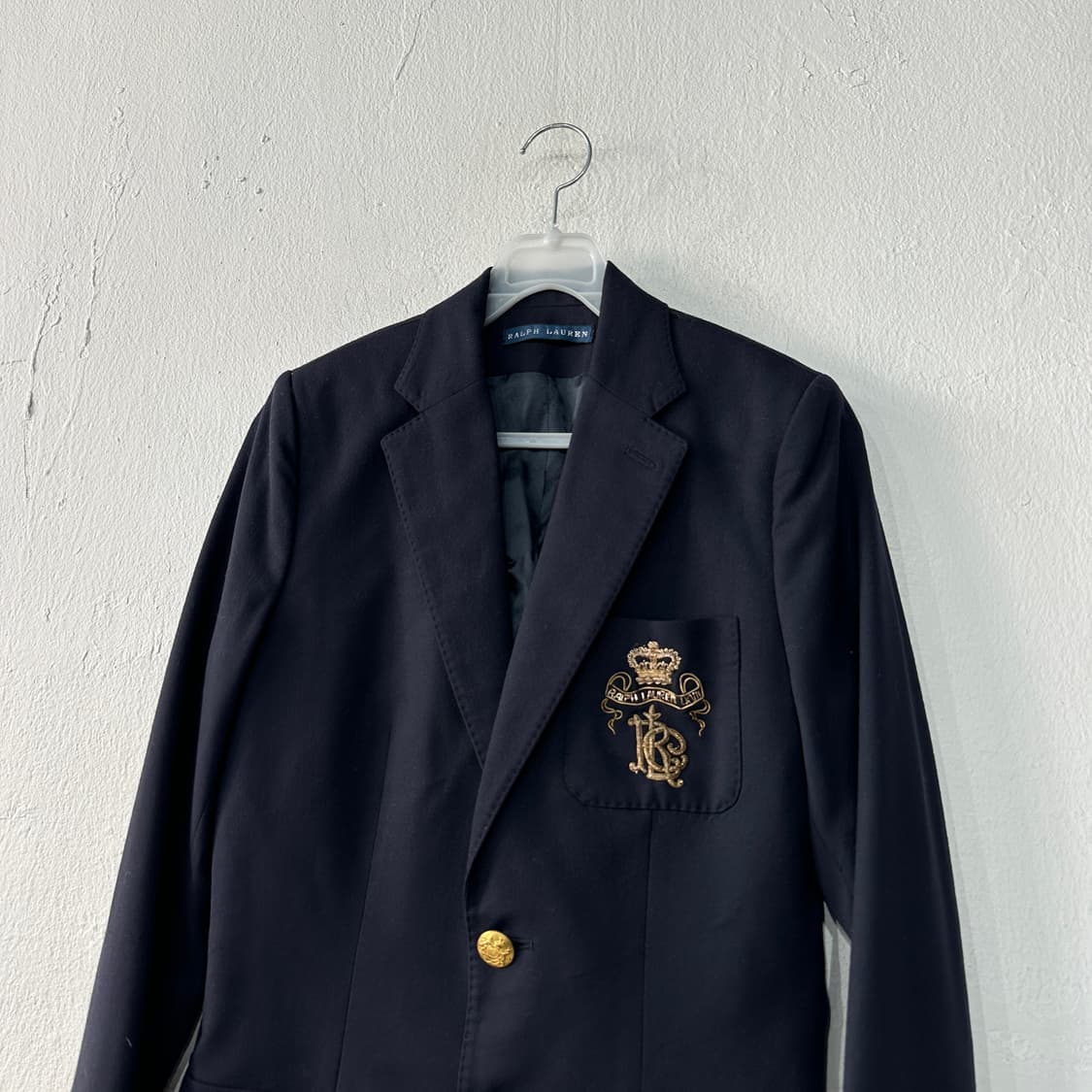 폴로랄프로렌 금장 울자켓 여성XS 상품이미지2