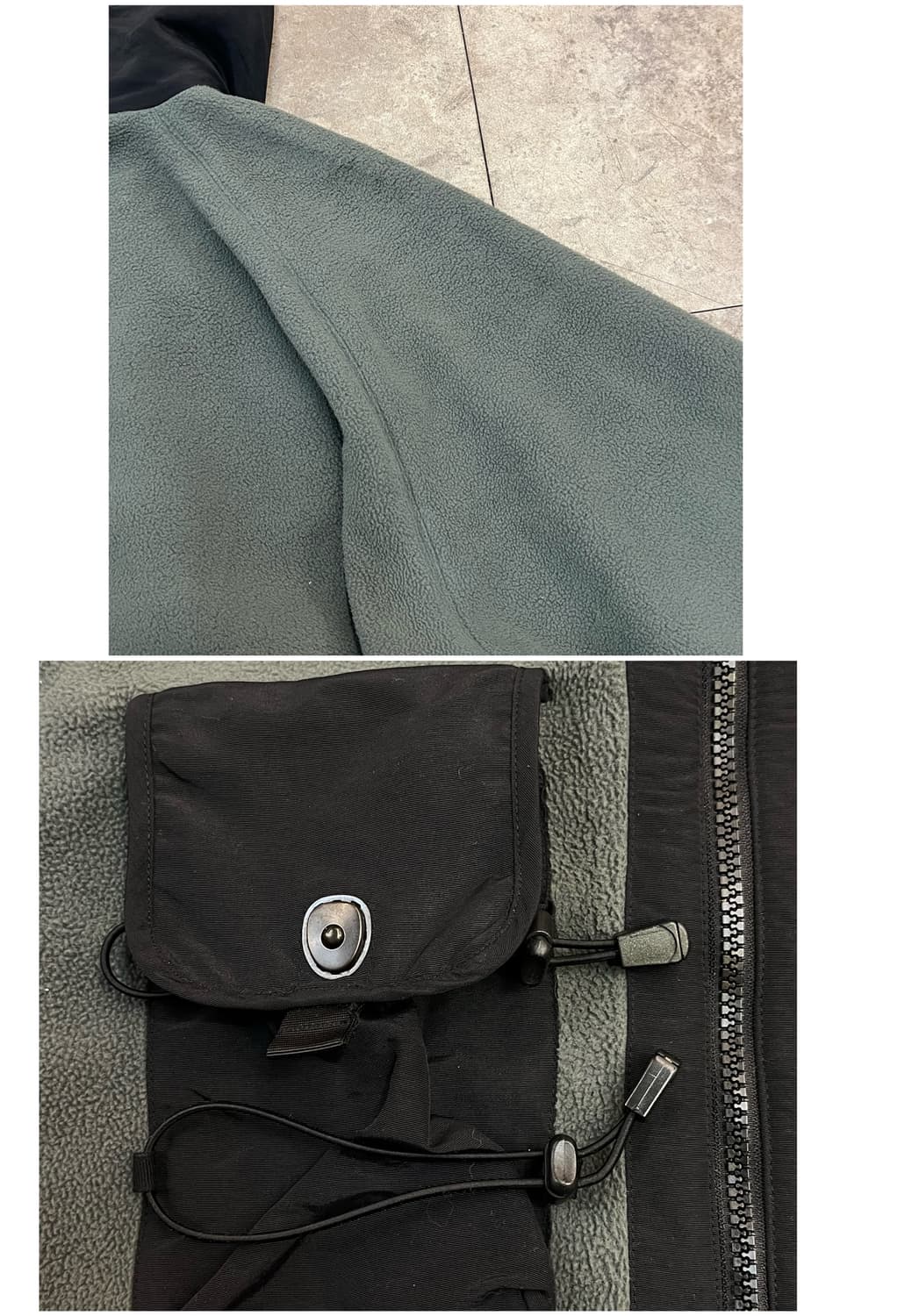 이스트로그 뉴발란스 플리스 후드 자켓 100(L) #csz2304 상품이미지6