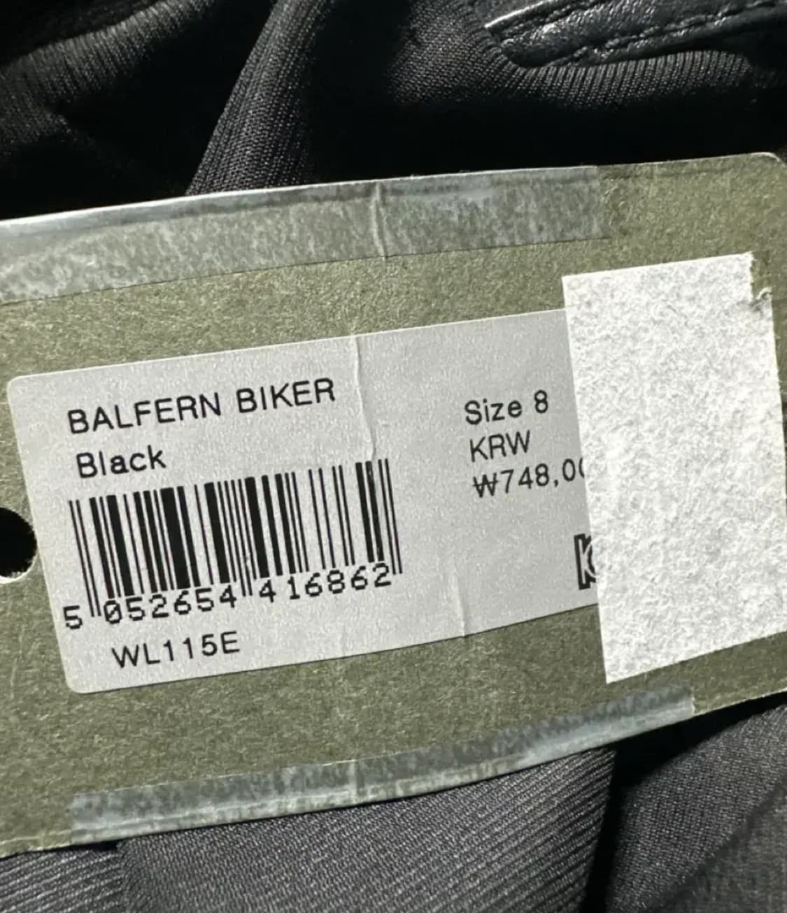 올세인츠 발펀 바이커 (새상품) 상품이미지10