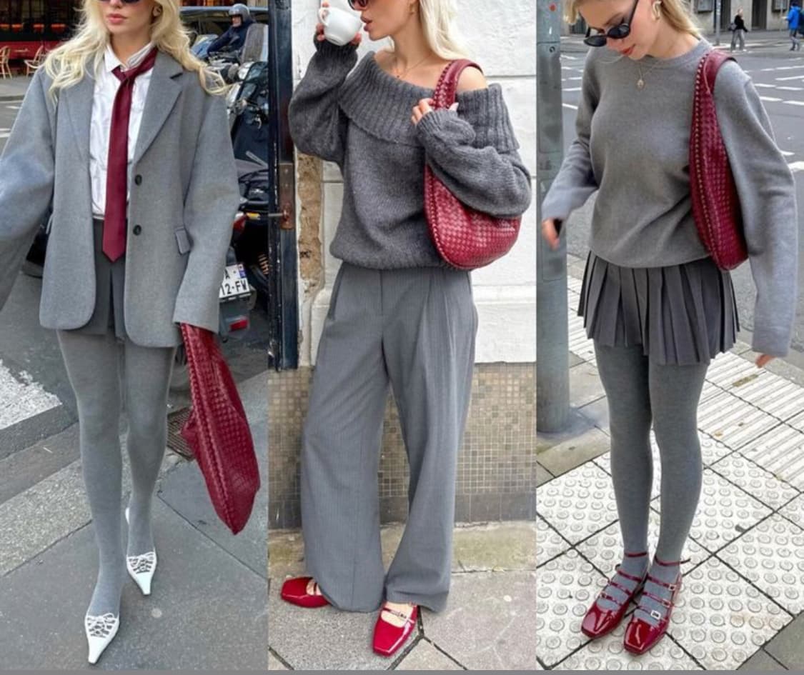 [A 정품] 보테가베네타 인트레치아토 호보백 버건디 상품이미지8