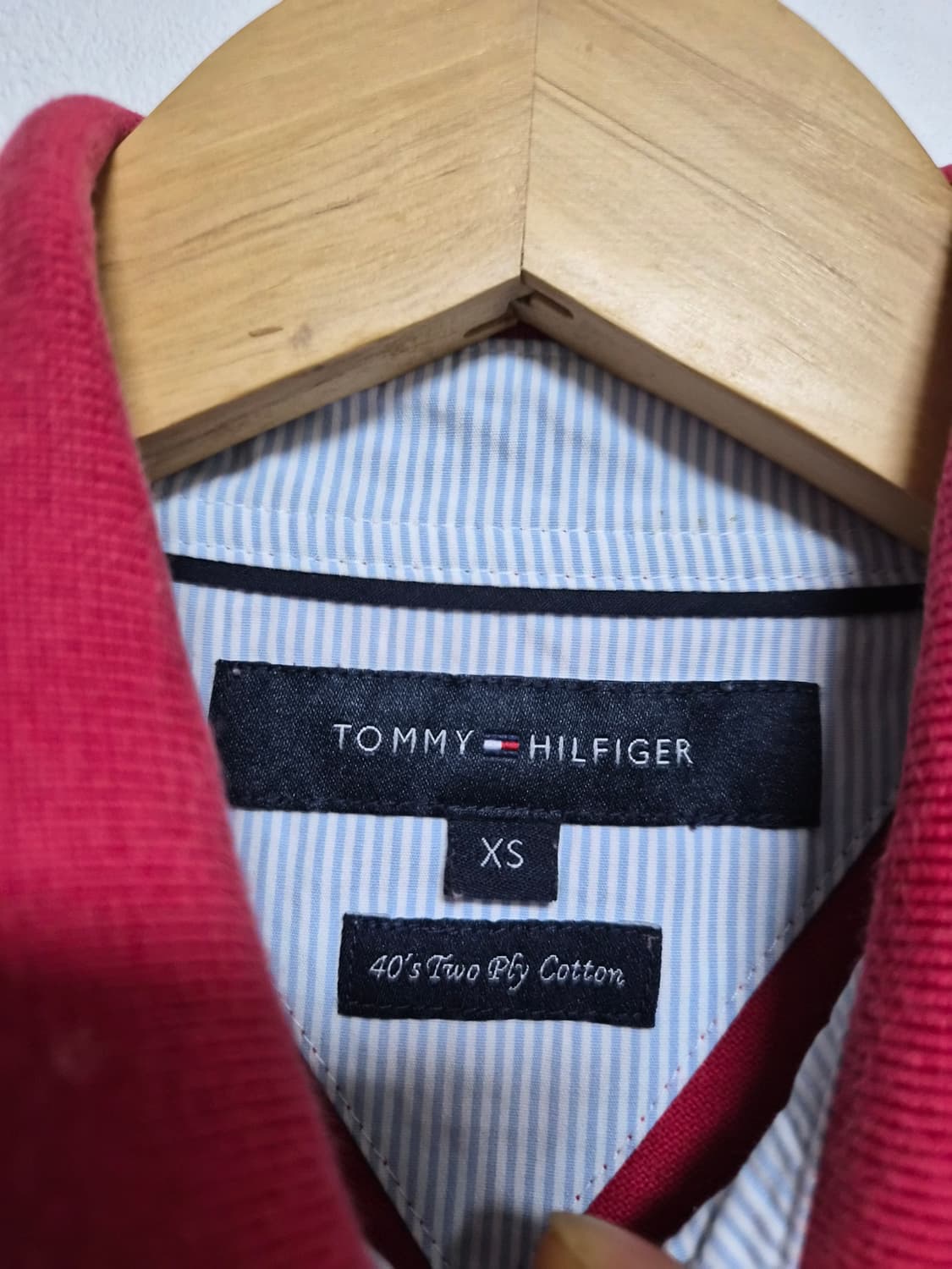 타미힐피거Tommy 긴팔 카라티셔츠 XS사이즈 - T36 상품이미지4