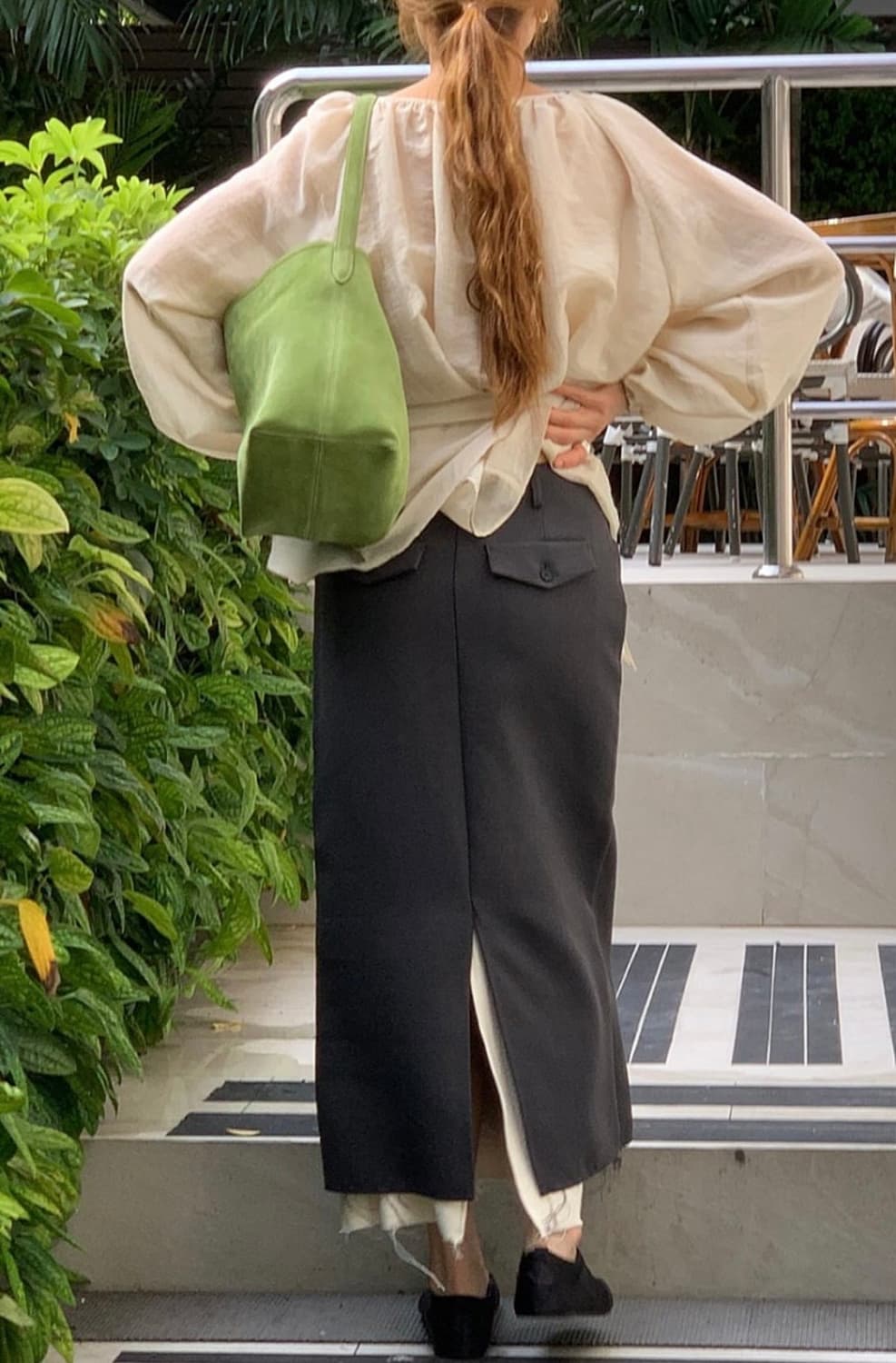 드온도 레이어드 스커트 새상품 상품이미지5