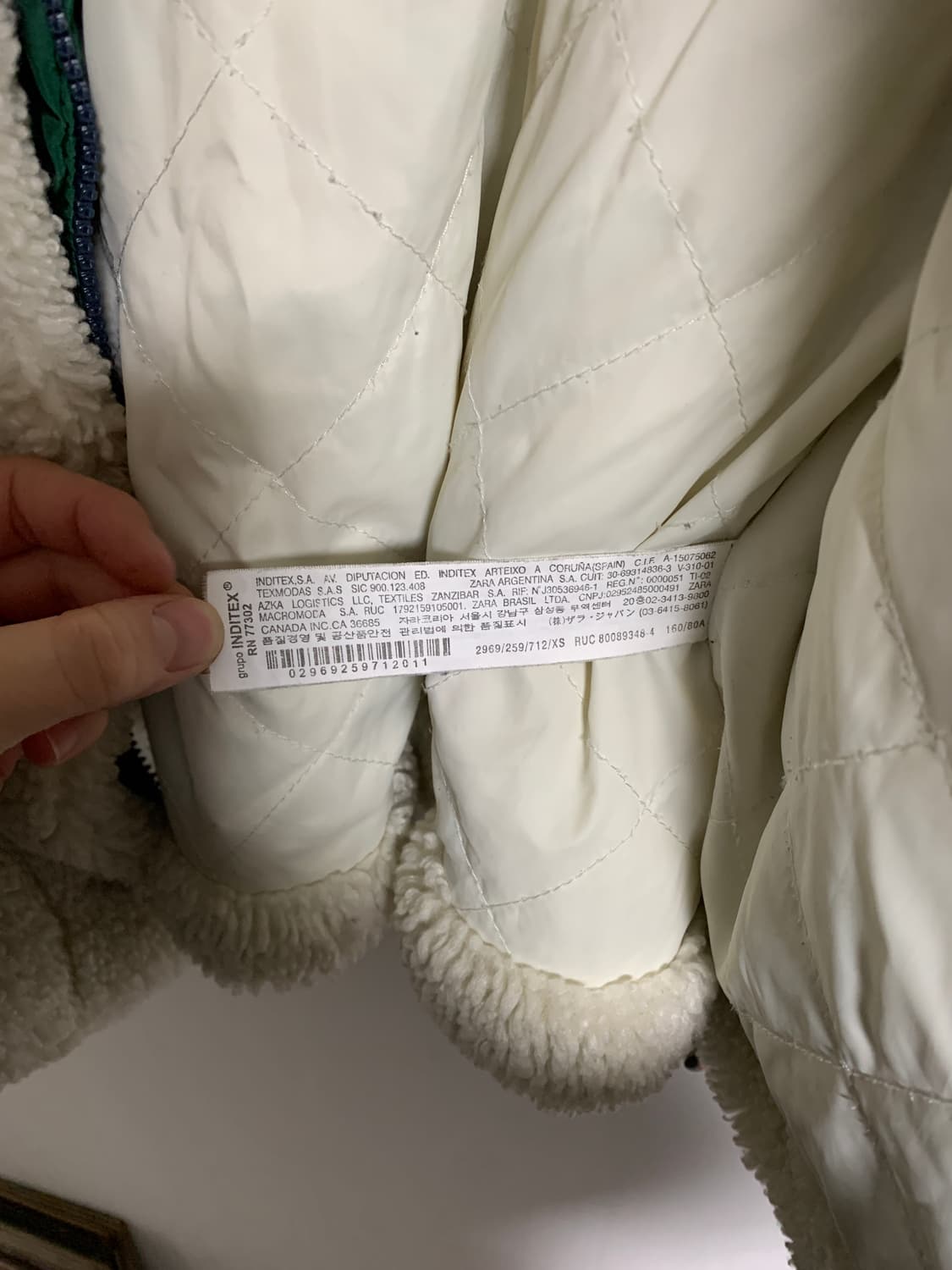 ZARA 뽀글이 자켓 상품이미지6