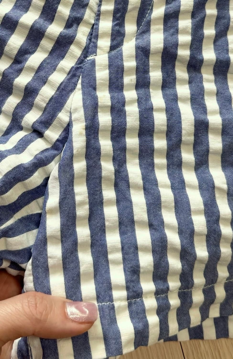 26 새상품급 랙앤본 엄청시원한 마린룩 면 반바지 쇼츠 상품이미지9