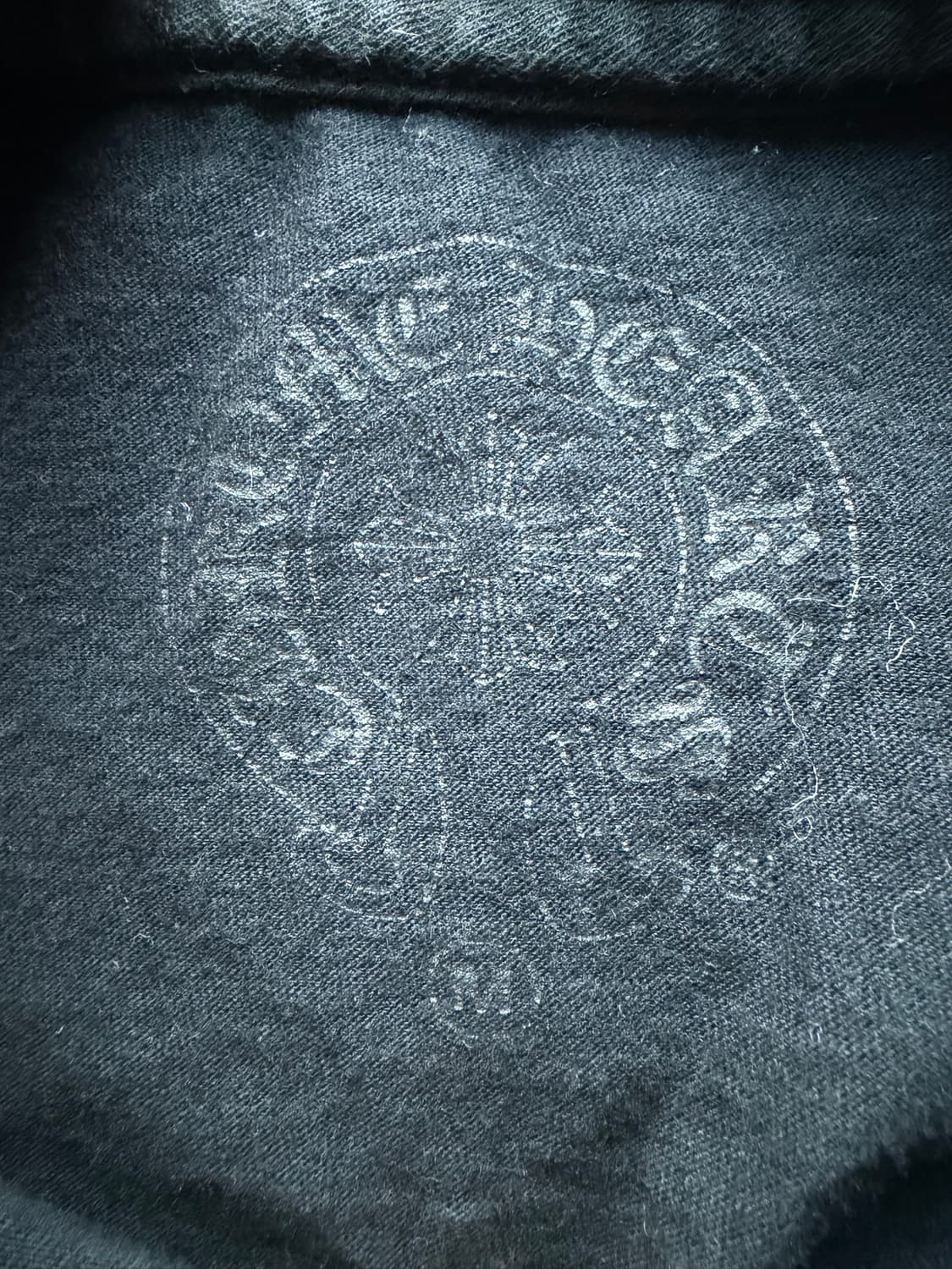 [M] 크롬하츠 아메리칸 플래그 대거 롱슬리브 티셔츠 블랙 상품이미지3