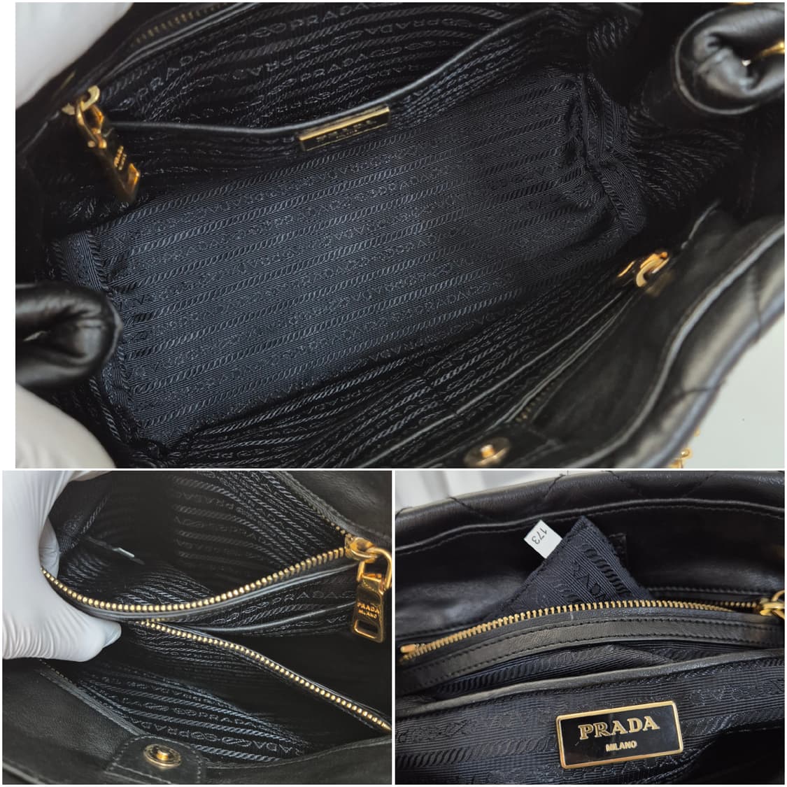 프라다 퀄팅 토트백 상품이미지10