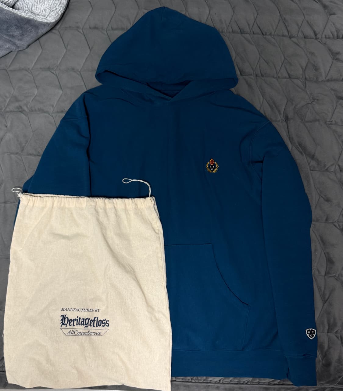 공홈품절 헤리티지플로스 크레스트 221 짐 후드 블루 상품이미지3