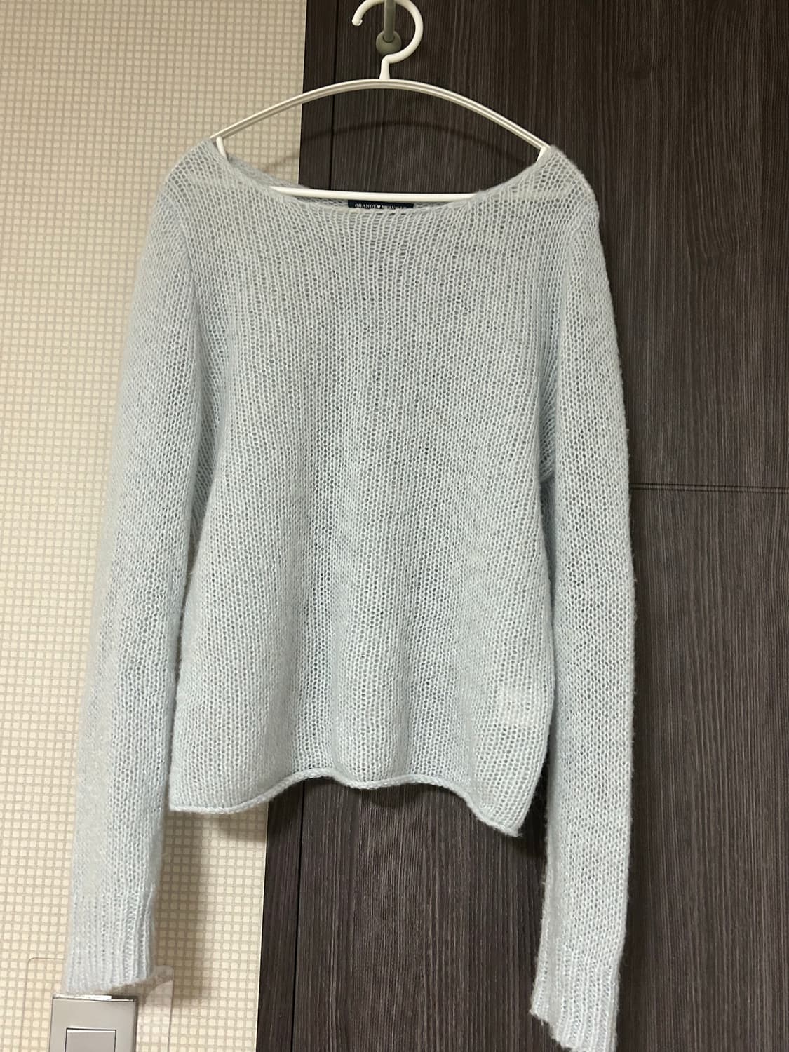 브랜디멜빌 하늘색 니트 상품이미지1