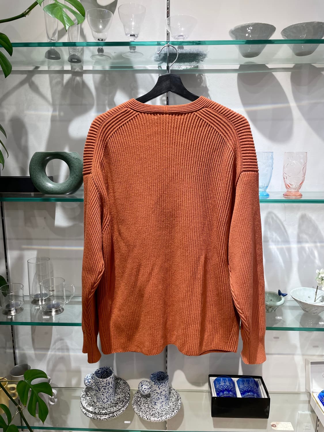 오라리 super fine rib knit cardigan 상품이미지2