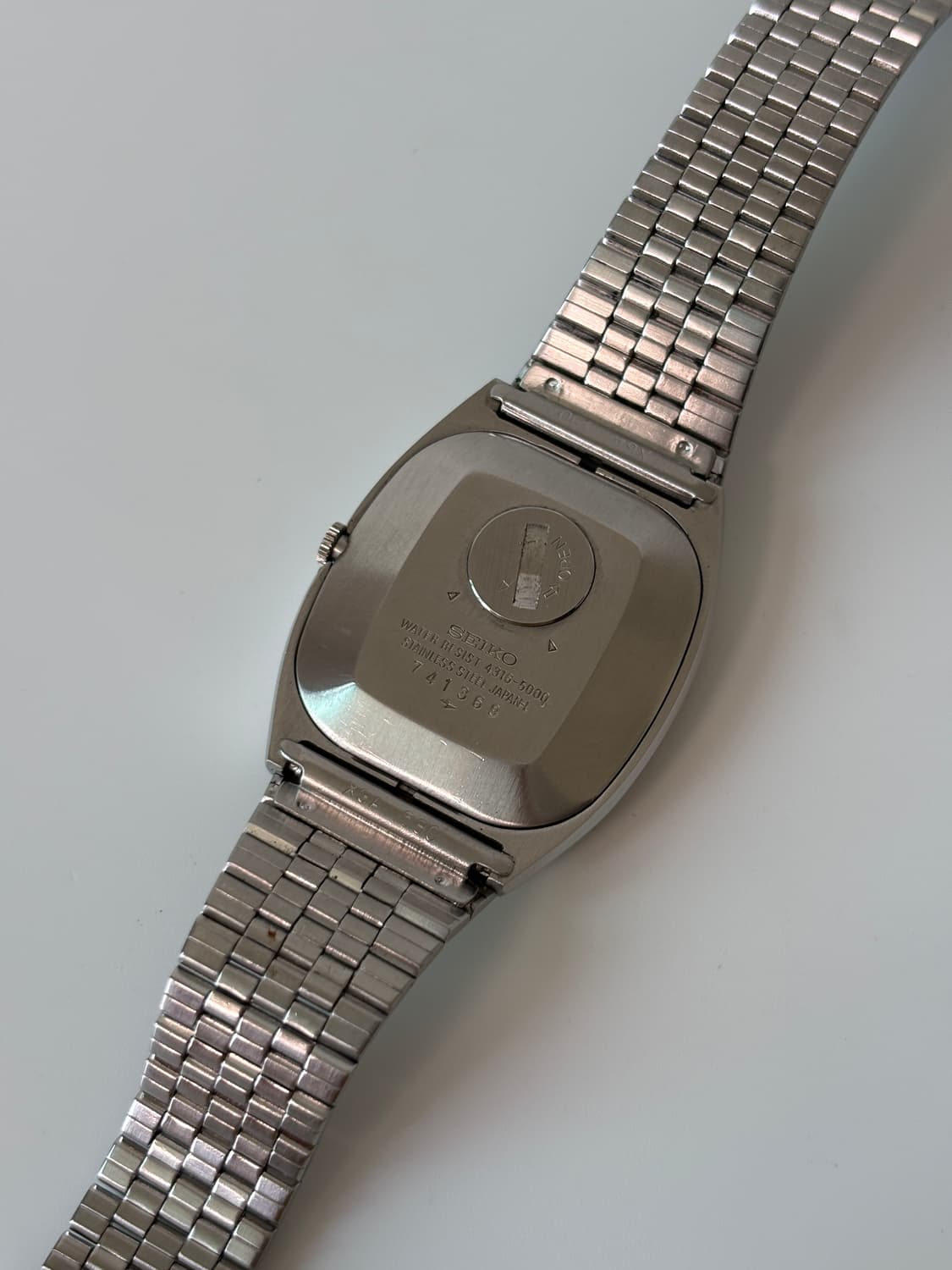 1980s Type2 Stripe Dial Square Quartz 상품이미지6