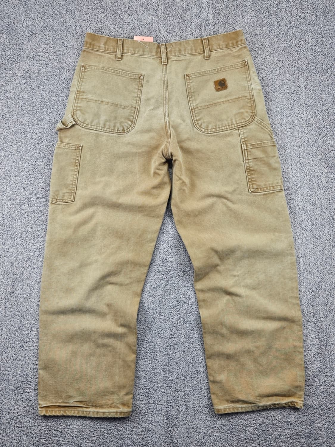 USA 칼하트 덕캔버스 싱글니 카펜터 워크팬츠 (34X30)/ 11733 상품이미지4