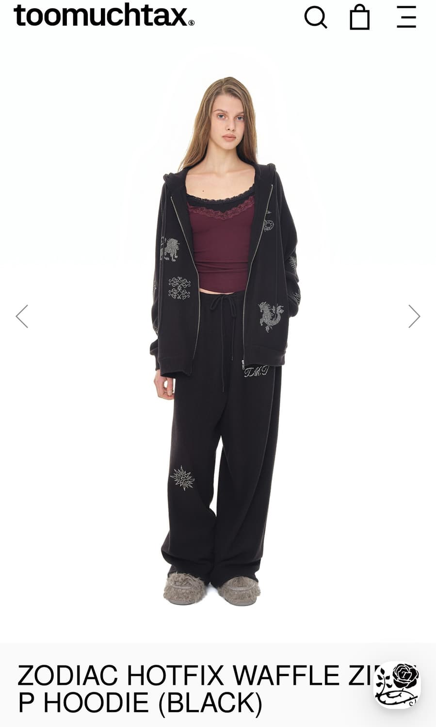 toomuchtax ZODIAC HOTFIX WAFFLE 세트 s 상품이미지1