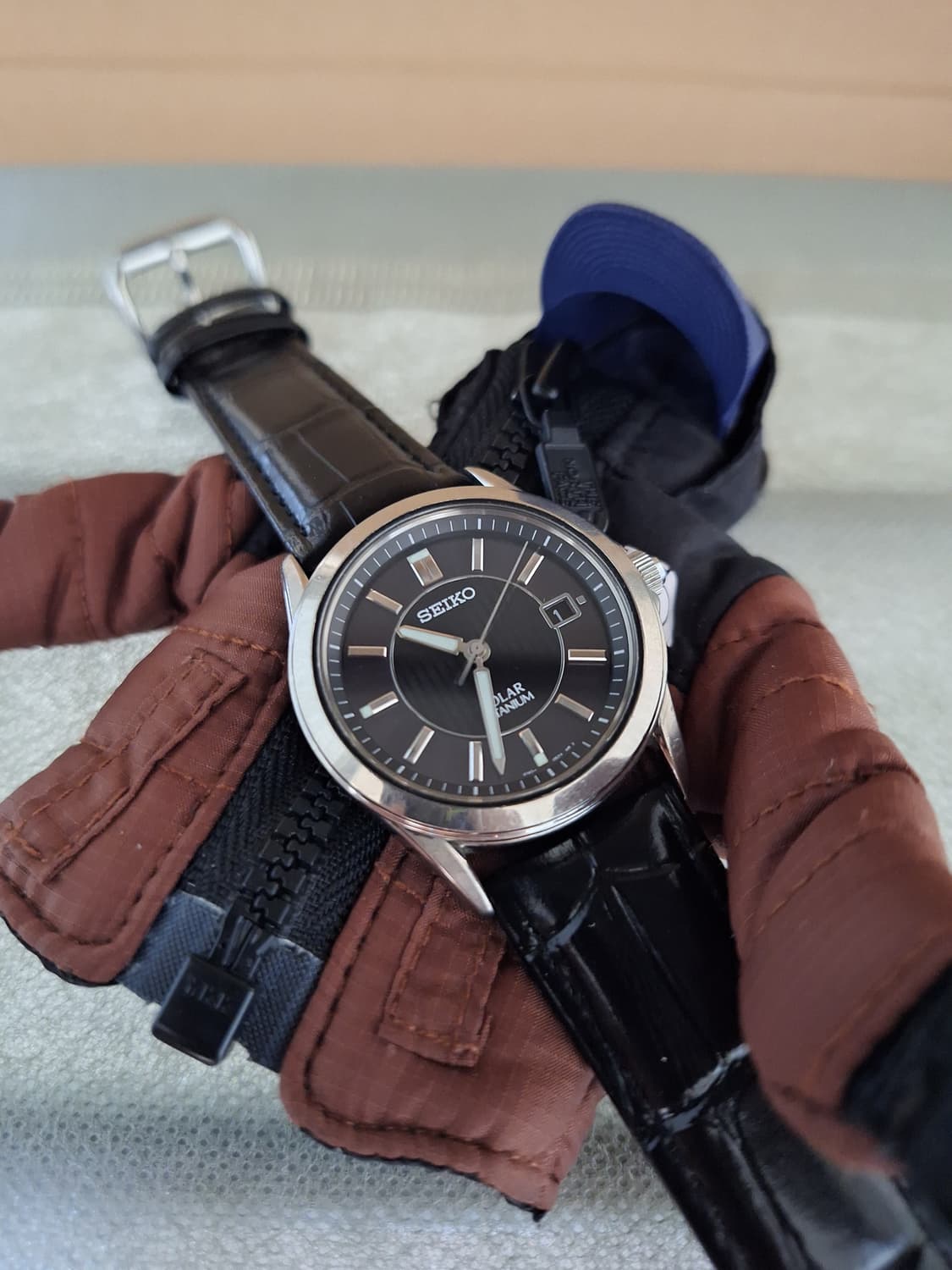 세이코 티타늄 솔라 시계 판매합니다 상품이미지1