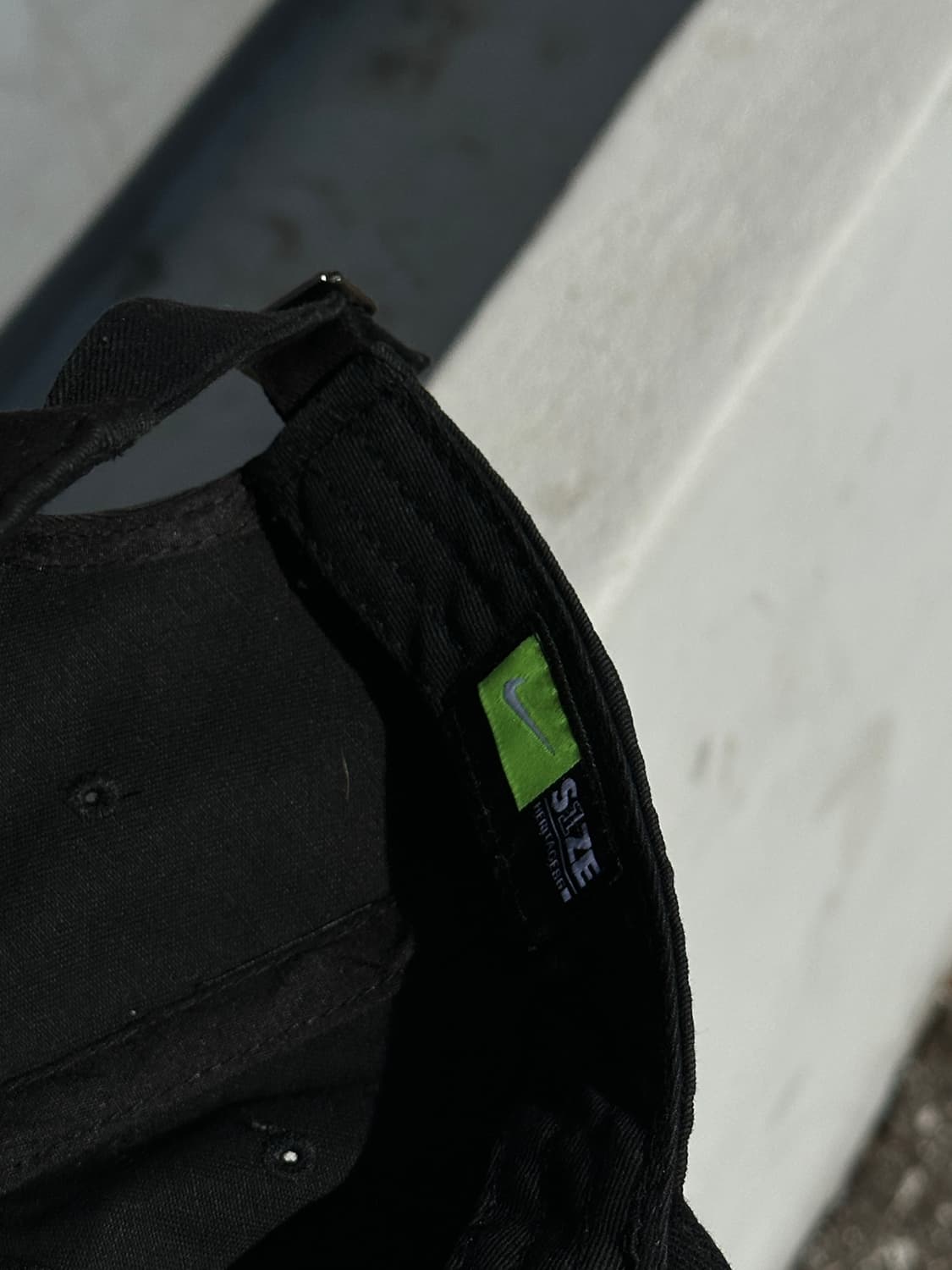 [F] 나이키 로고 퓨추라 블랙 볼캡 모자 상품이미지6