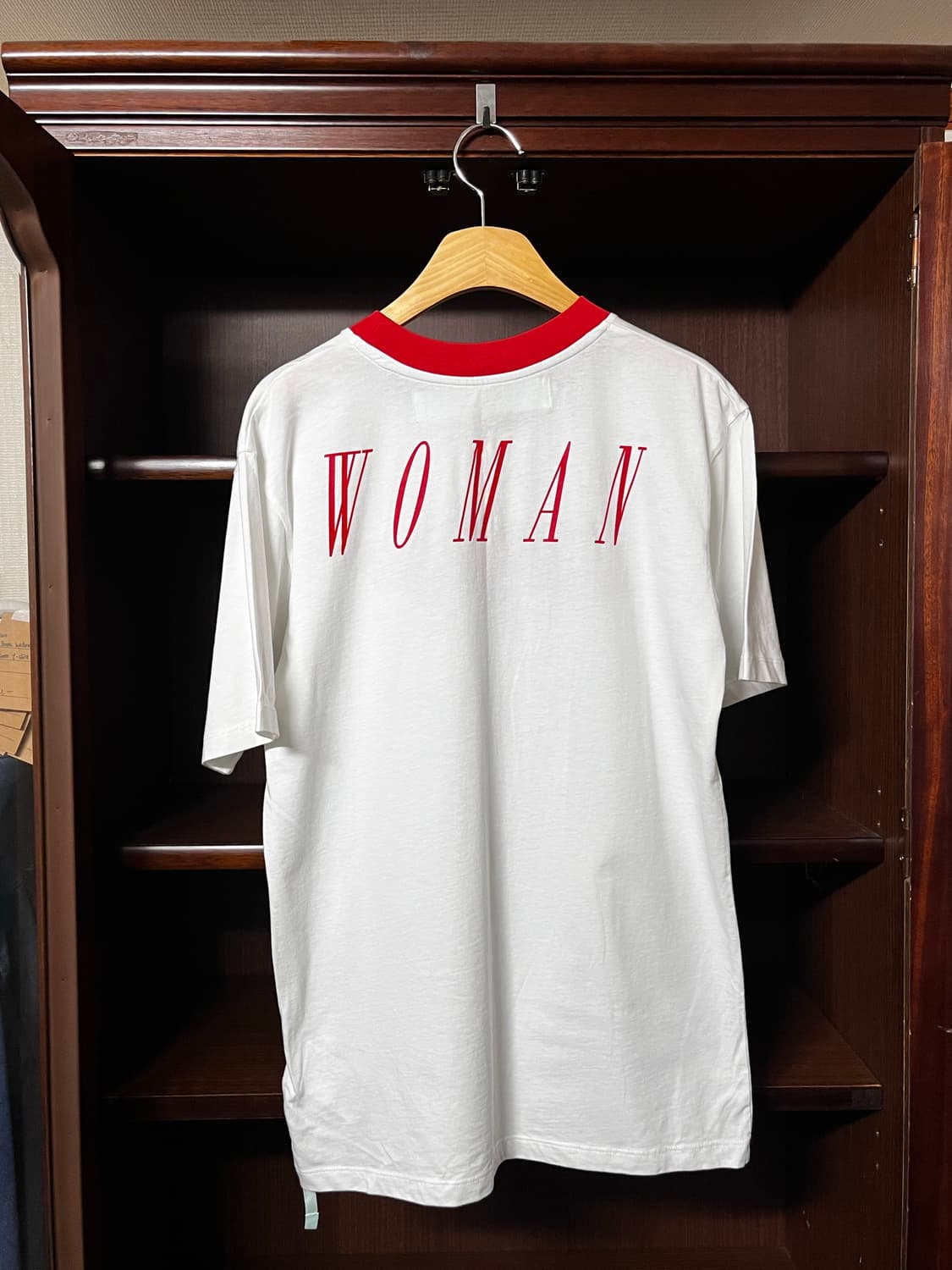 Off white white oversized T-shirt    상품이미지5