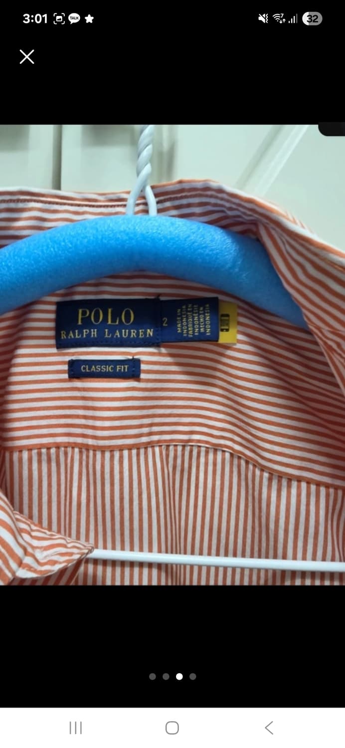 폴로랄프로렌 스트라이프셔츠 여성 44,55 상품이미지1