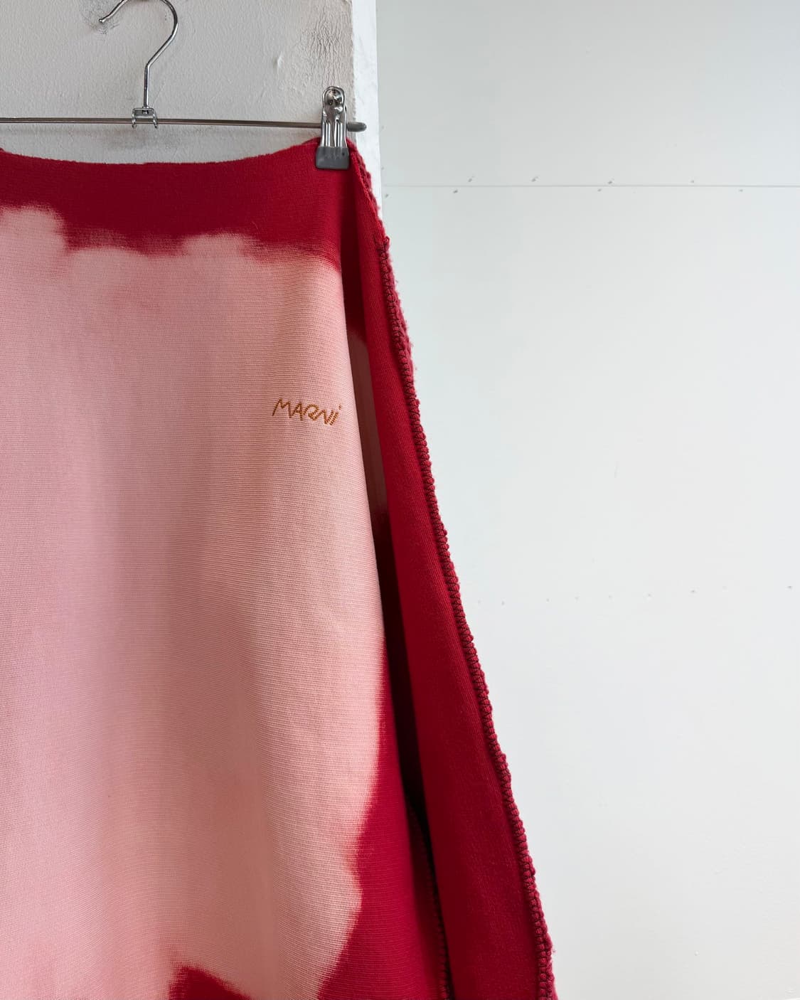 마르니 레드 보트넥 더블다이드 코로션 니트 스웻셔츠 상품이미지5