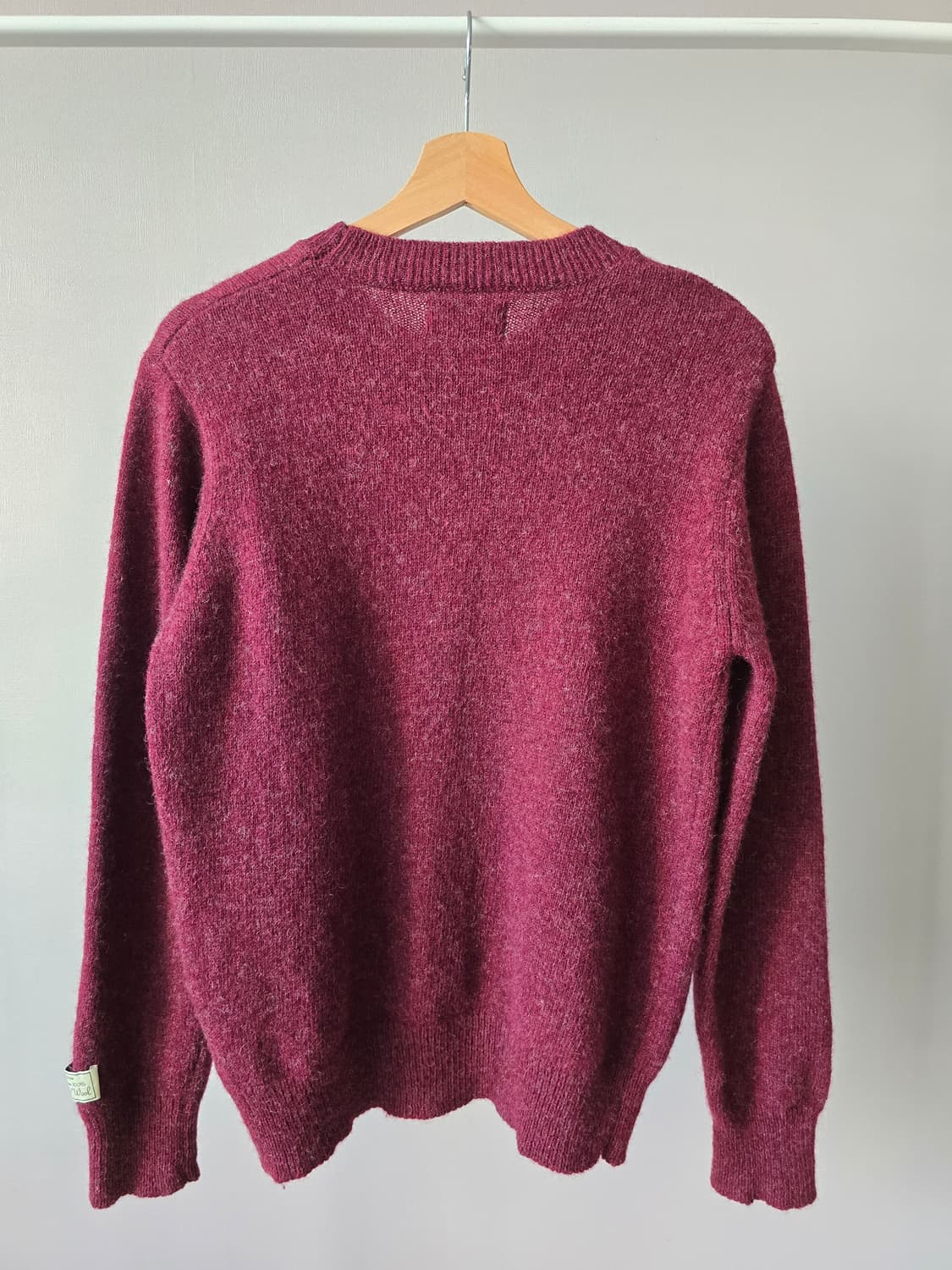 GRN 퓨어울 100% 쉐기독 텍스쳐 니트 (L) 상품이미지3