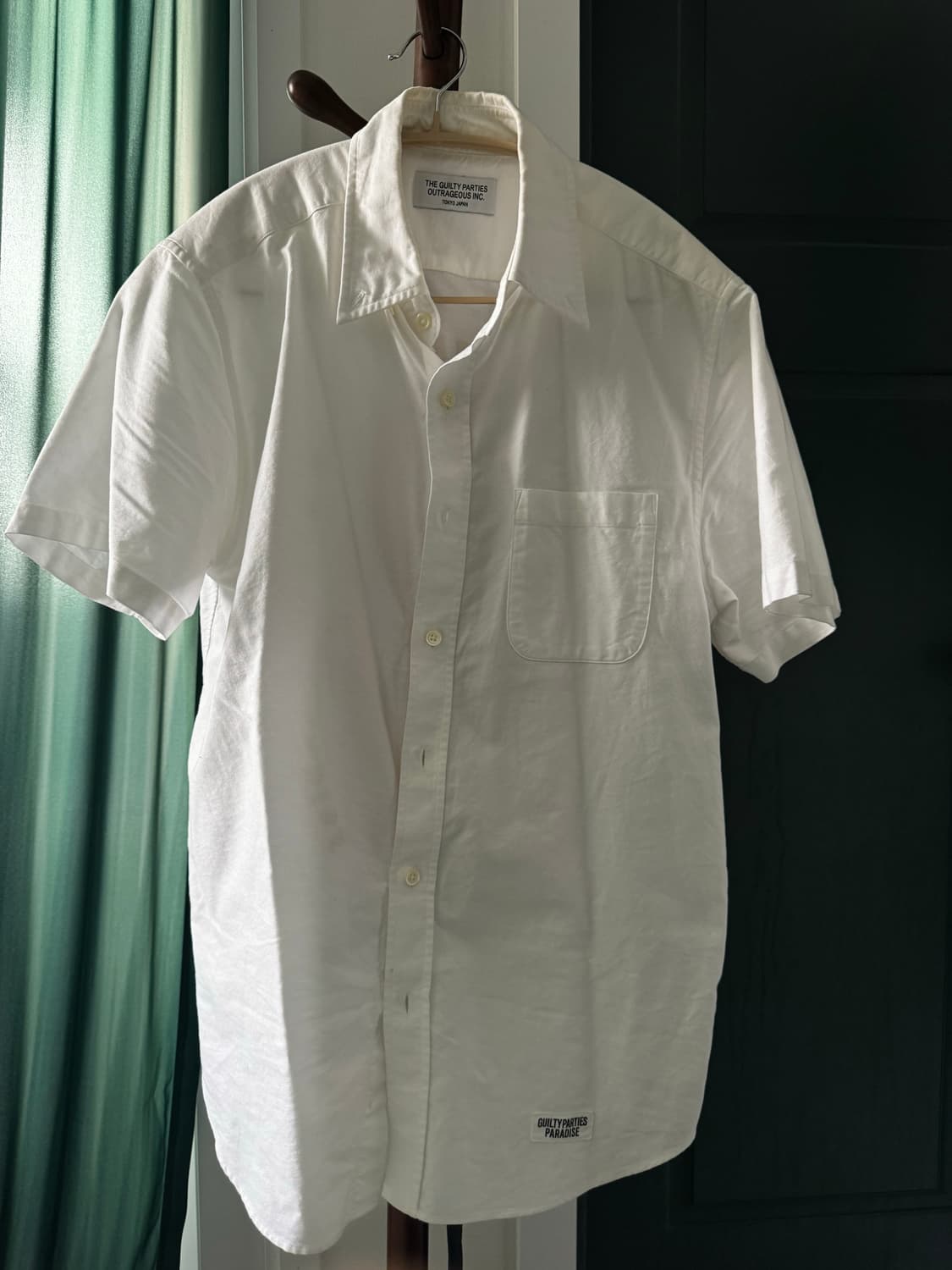 와코마리아 숏슬리브 옥스포드 셔츠 상품이미지2