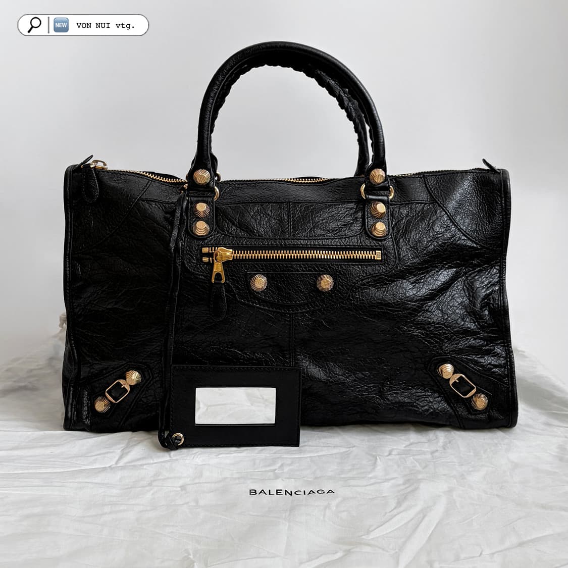 발렌시아가 클래식 자이언트 워크백 판매합니다. 상품이미지1