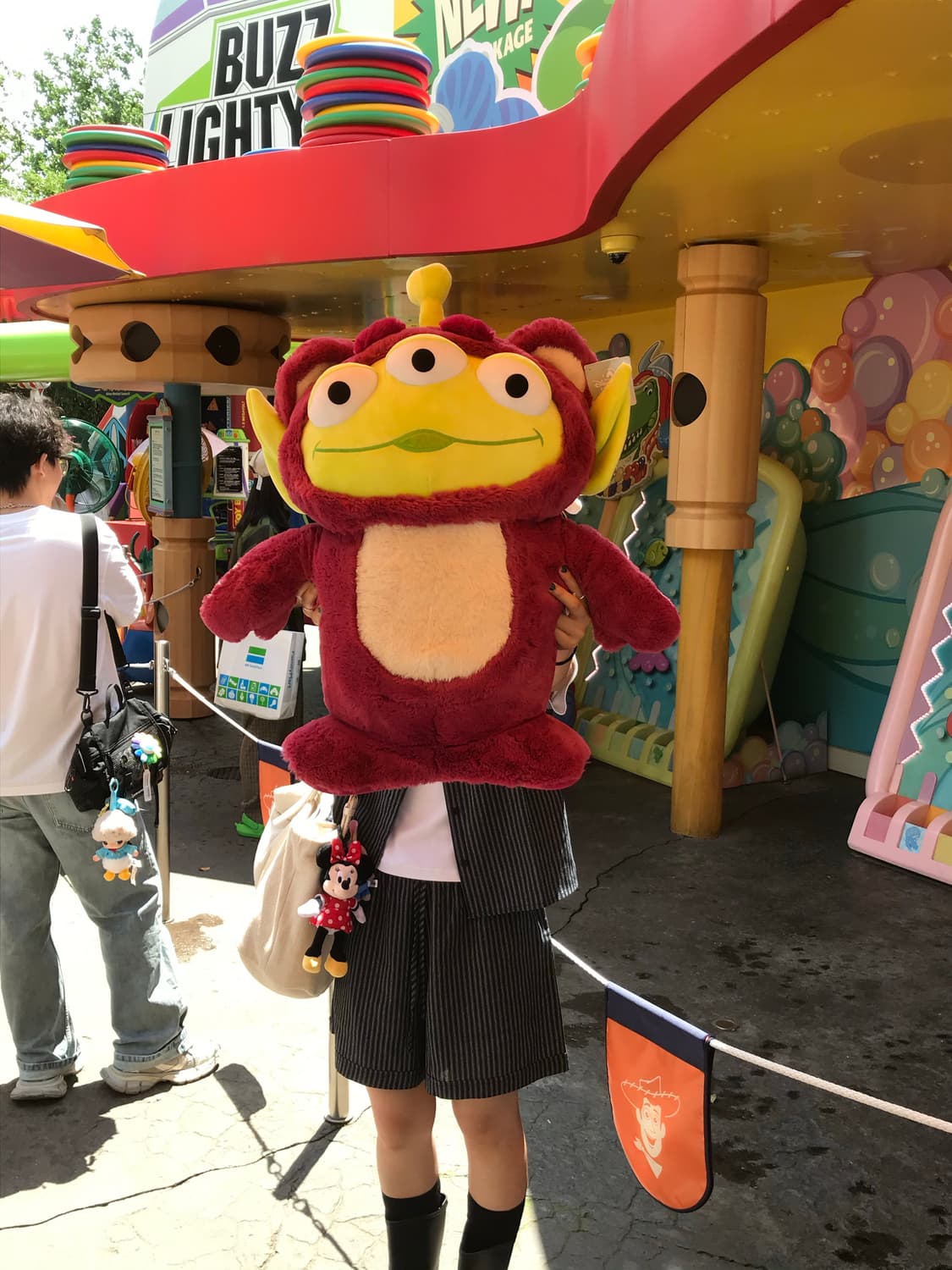 상해 디즈니랜드 랏소 , 랏소알린 대형인형 💟 상품이미지2