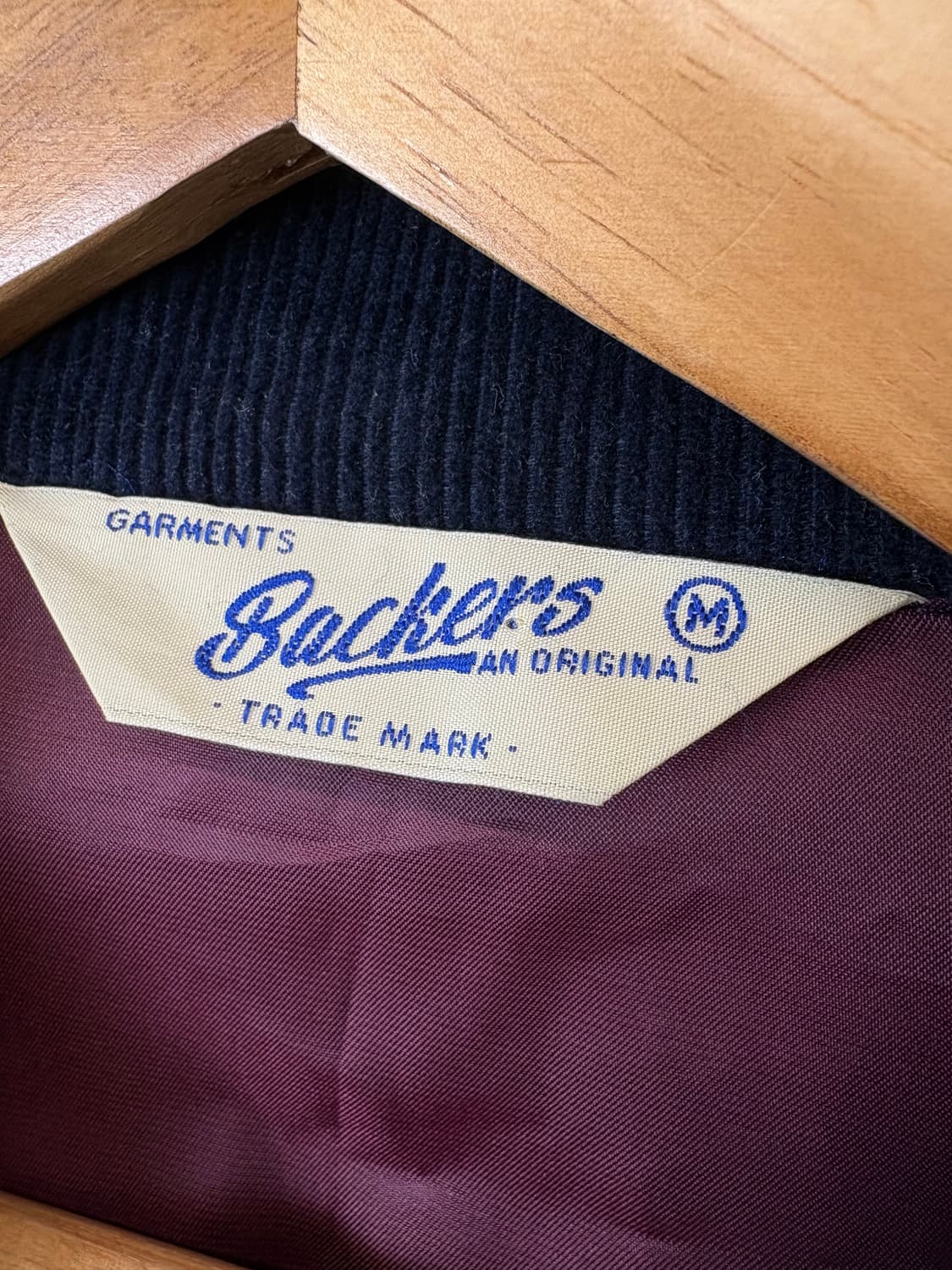 Backers 체인스티치 코듀로이 블루종 자켓 상품이미지7